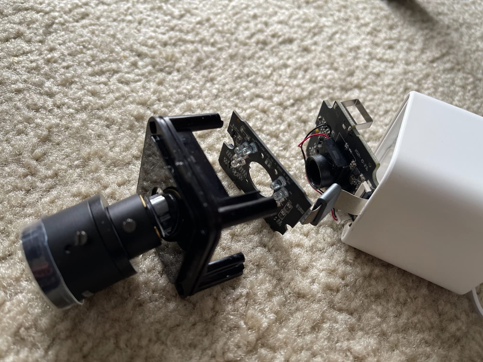 FPV CCD Camera Lens 2.5mm Wide Angle 170 Degrees Low Distortion Without Infrared Filter customer photo 1