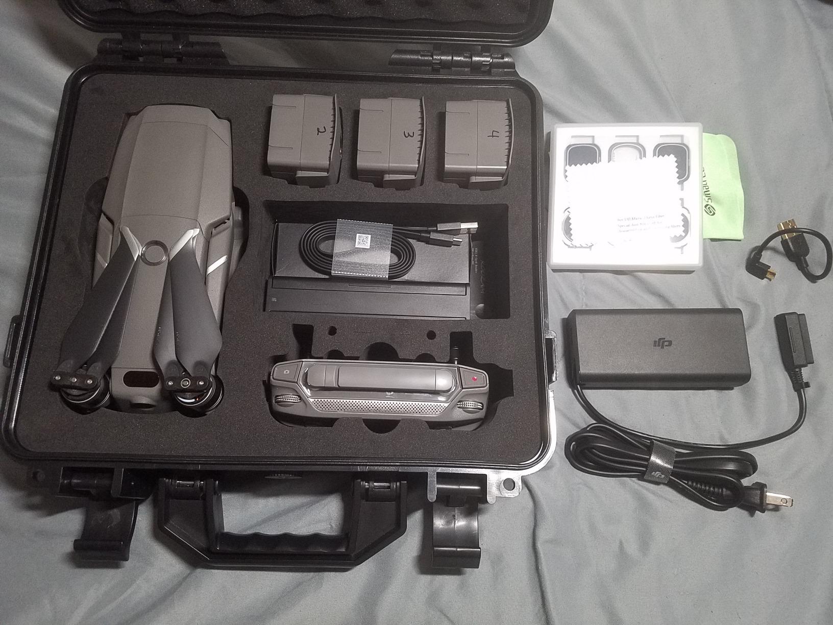 Smatree 13.4L Hard Carrying Case Compatible for DJI Mavic 2 Pro/Mavic 2 Zoom Fly More Combo(Upgrade Edition), Waterproof Hard Case for DJI mavic 2 pro/Zoom and Accessorie(Not fit for Smart Controller) customer photo 2