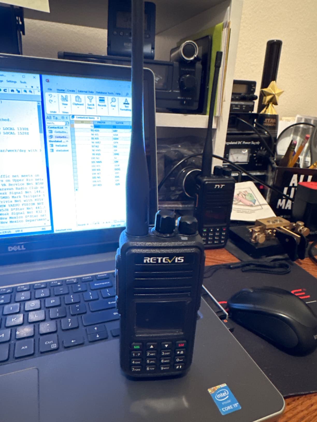 Retevis RT3S DMR Radio, GPS APRS Dual Band Ham Radio with Cable customer photo 1