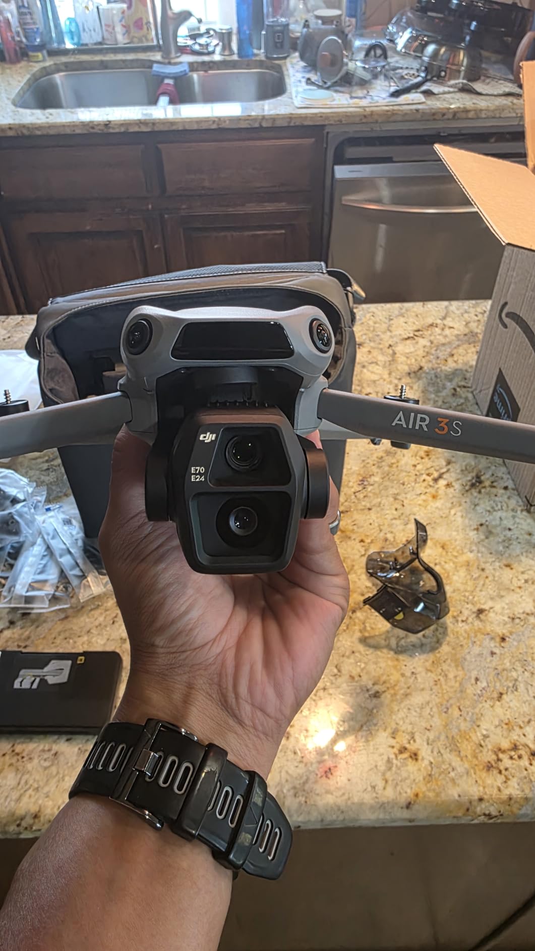DJI Air 3S (RC-N3), Dual-Camera Drone with 1