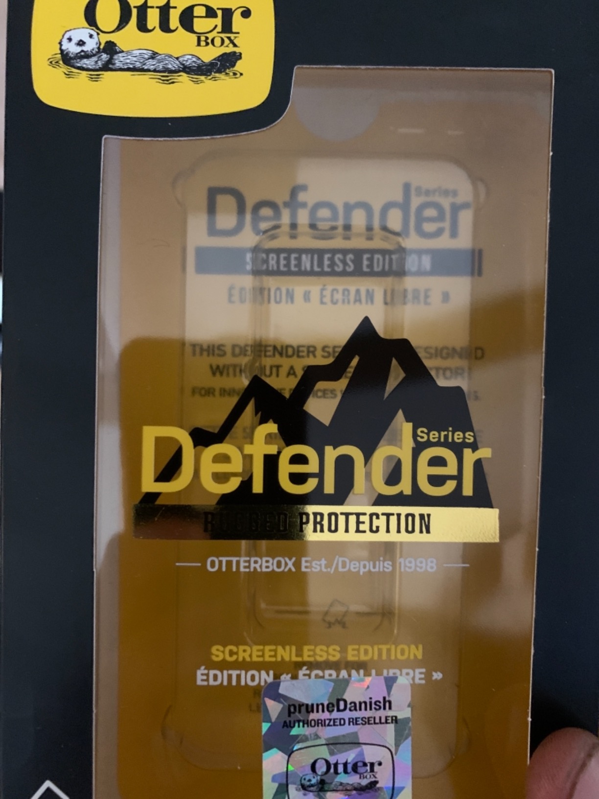 OtterBox iPhone XR Defender Series Case - Black | Rugged & Durable, with Port Protection, Includes Holster Clip Kickstand, Multi-Layer, Impact Absorbing iPhone Case customer photo 1