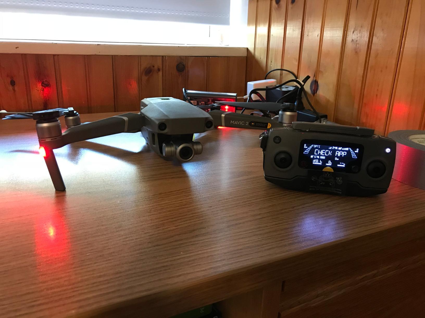 DJI Mavic 2 Zoom - Drone Quadcopter UAV with Optical Zoom Camera 3-Axis Gimbal 4K Video 12MP 1/2.3