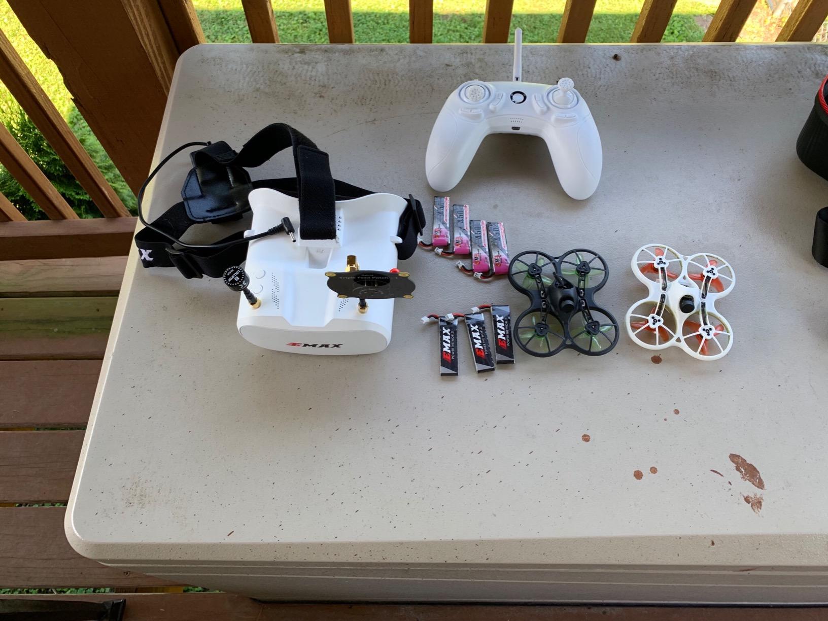 EMAX Tiny Hawk RTF Micro Indoor Racing Drone with FPV Goggles and Controller for Beginners customer photo 1