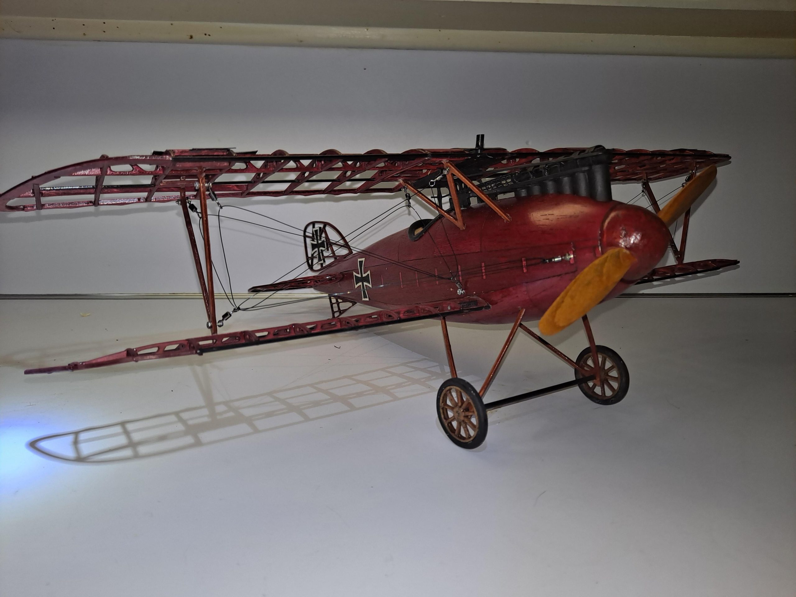 Albatross D.III Bi-Plane 3D Wooden Puzzle - Laser Cut Balsa Wood Airplane Kit to Build for Adults - Perfect Wooden Airplane Jigsaw Puzzle Aircraft Model for Men Birthday Gift customer photo 2
