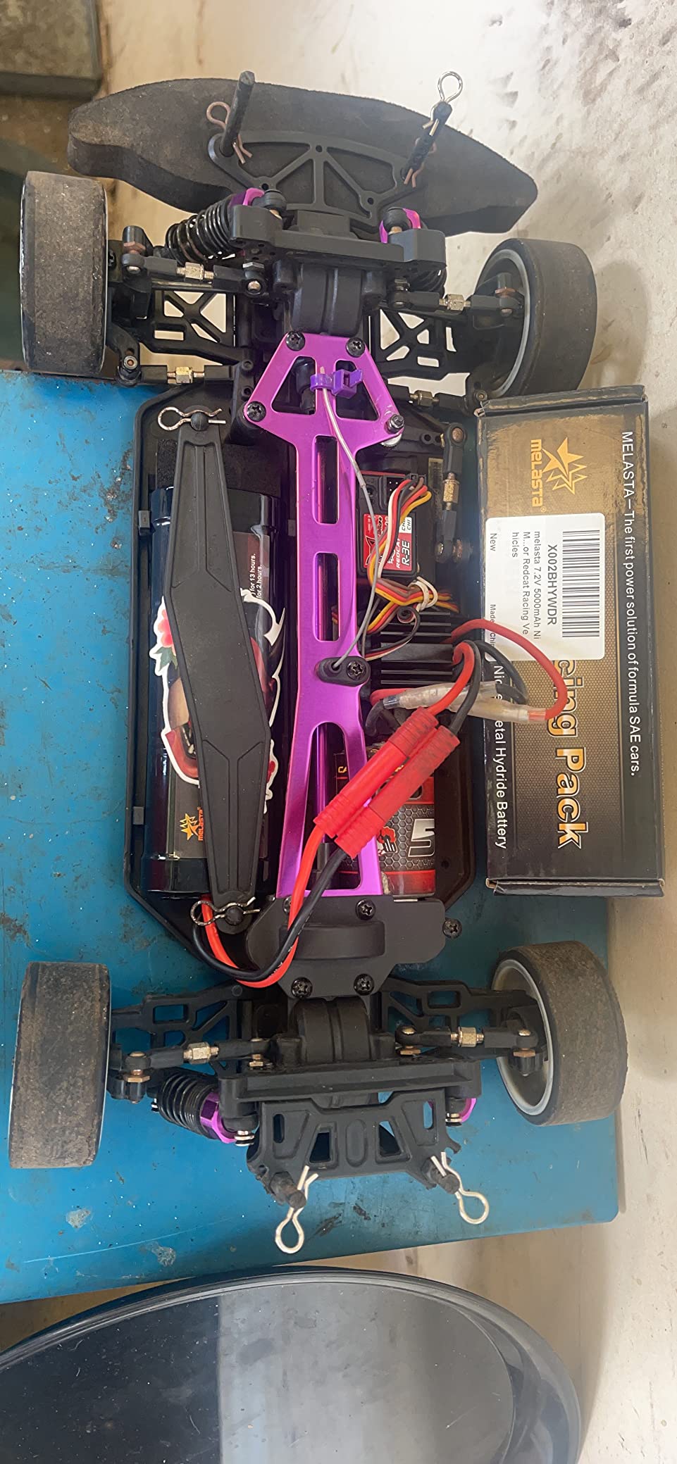 melasta 7.2V 5000mAh NiMH RC Battery for Redcat Racing - Banana Plug | High-capacity pack for Redcat Racing vehicles. Banana connector for secure fit. Long runtime rechargeable battery. customer photo 1