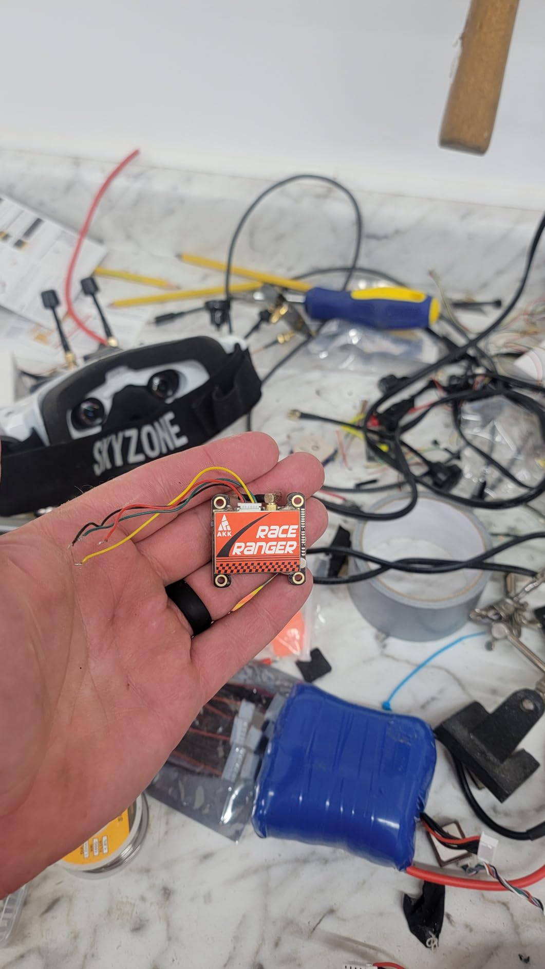 AKK A1918 5.8G Long Range VTX FPV Transmitter 200mW/400mW/800mW/1000mW Switchable VTX Support Smart Audio customer photo 2