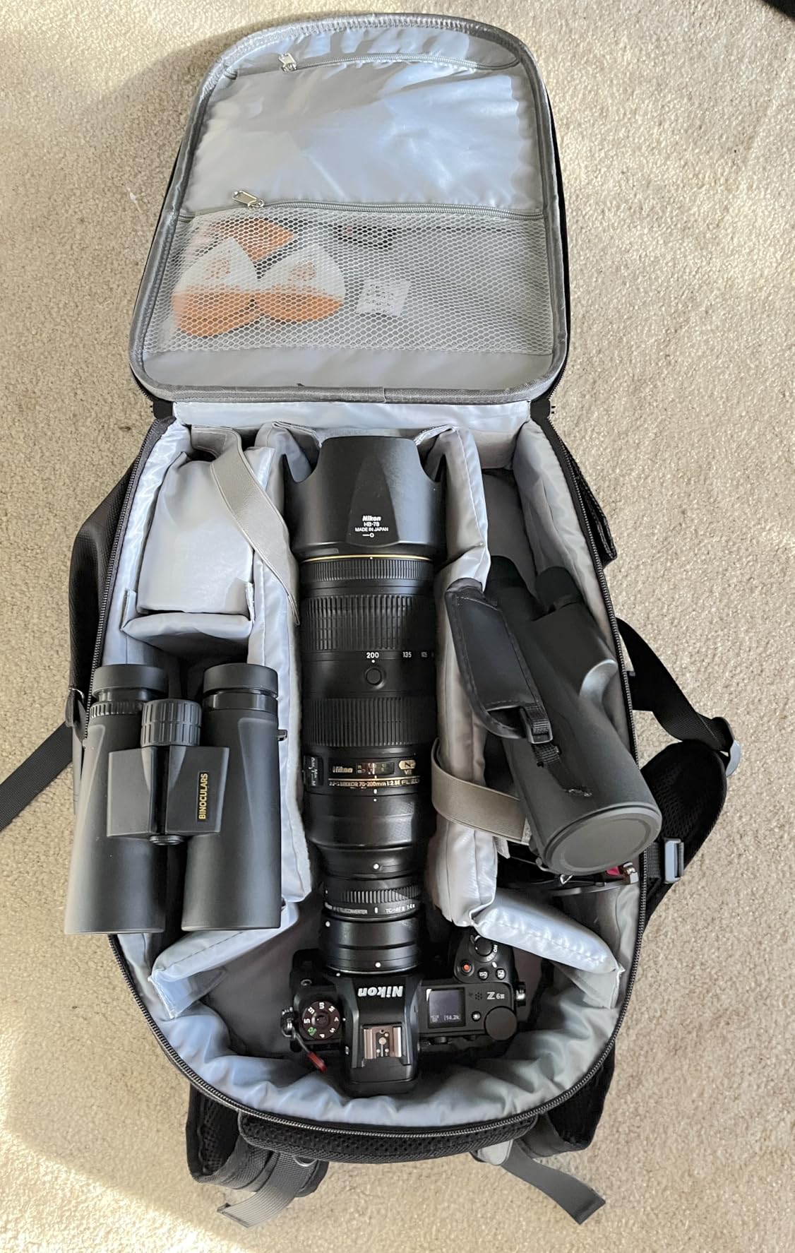 MOSISO Camera Backpack, DSLR/SLR/Mirrorless Photography Camera Bag | 15-16 inch Waterproof Hardshell Case with Tripod Holder & Laptop Compartment Compatible with Canon/Nikon/Sony customer photo 1