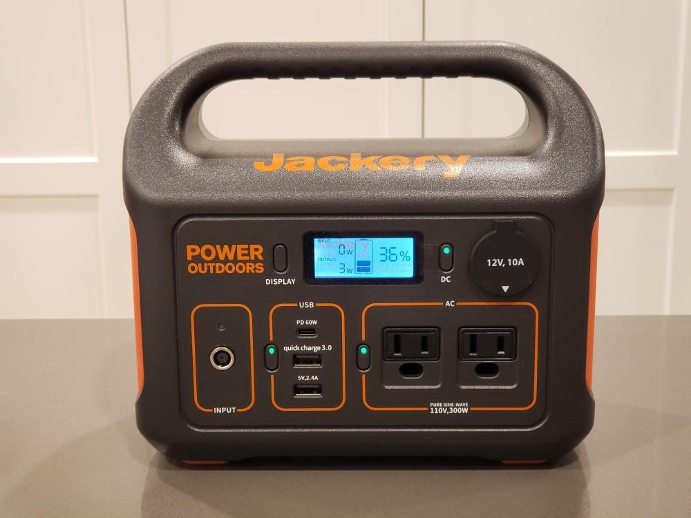 Jackery Portable Power Station Explorer 300, 292Wh Backup LiFePO4 Battery, Solar Generator for Outdoors Camping Travel Hunting Blackout (Solar Panel Optional) customer photo 2