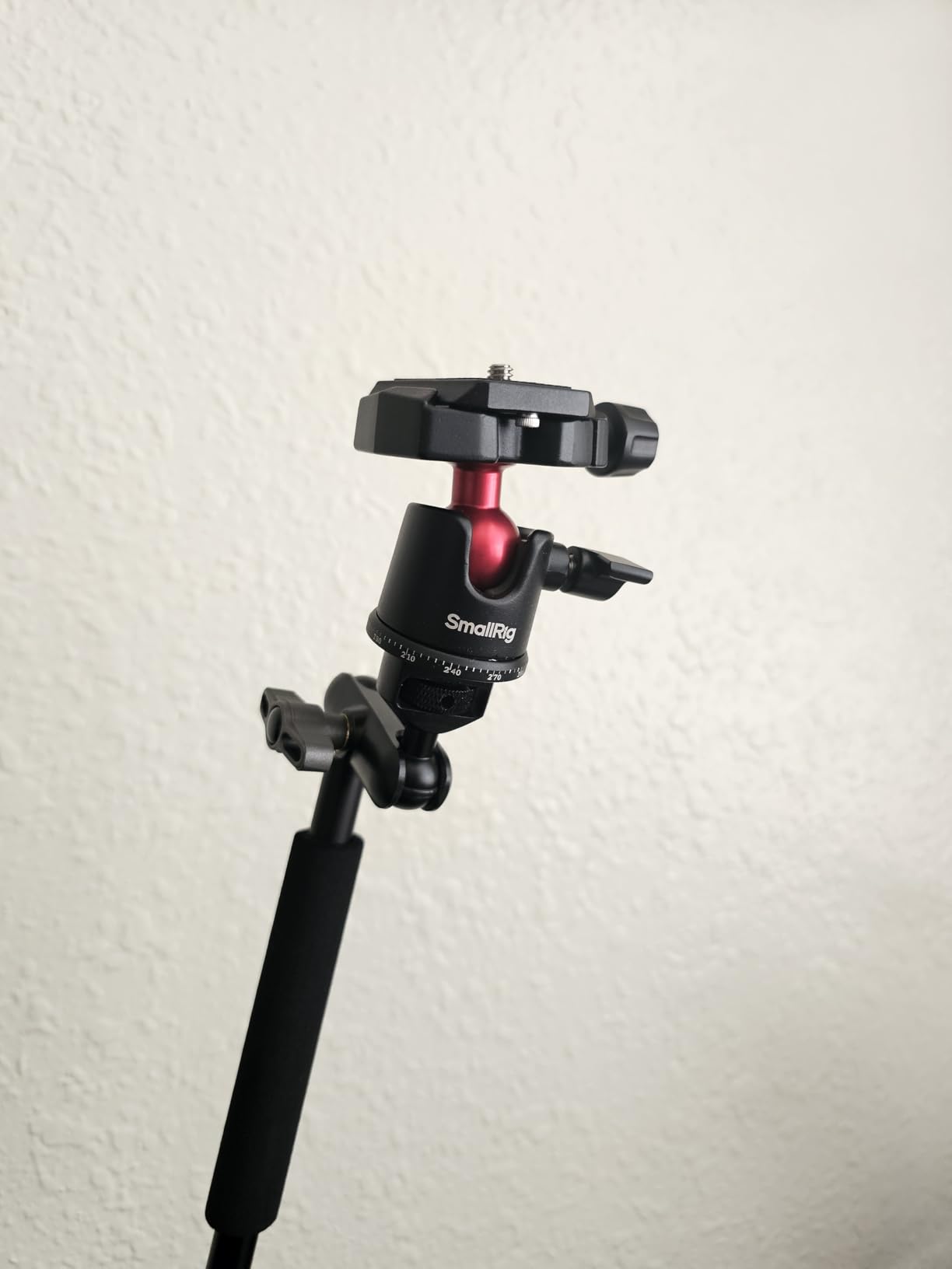 SmallRig Mini Ball Head, Tripod Head Camera 360 Panoramic with 1/4 Screw 3/8 Thread Mount and Quick Release Plate Metal Ball Joint - BUT2665 customer photo 2