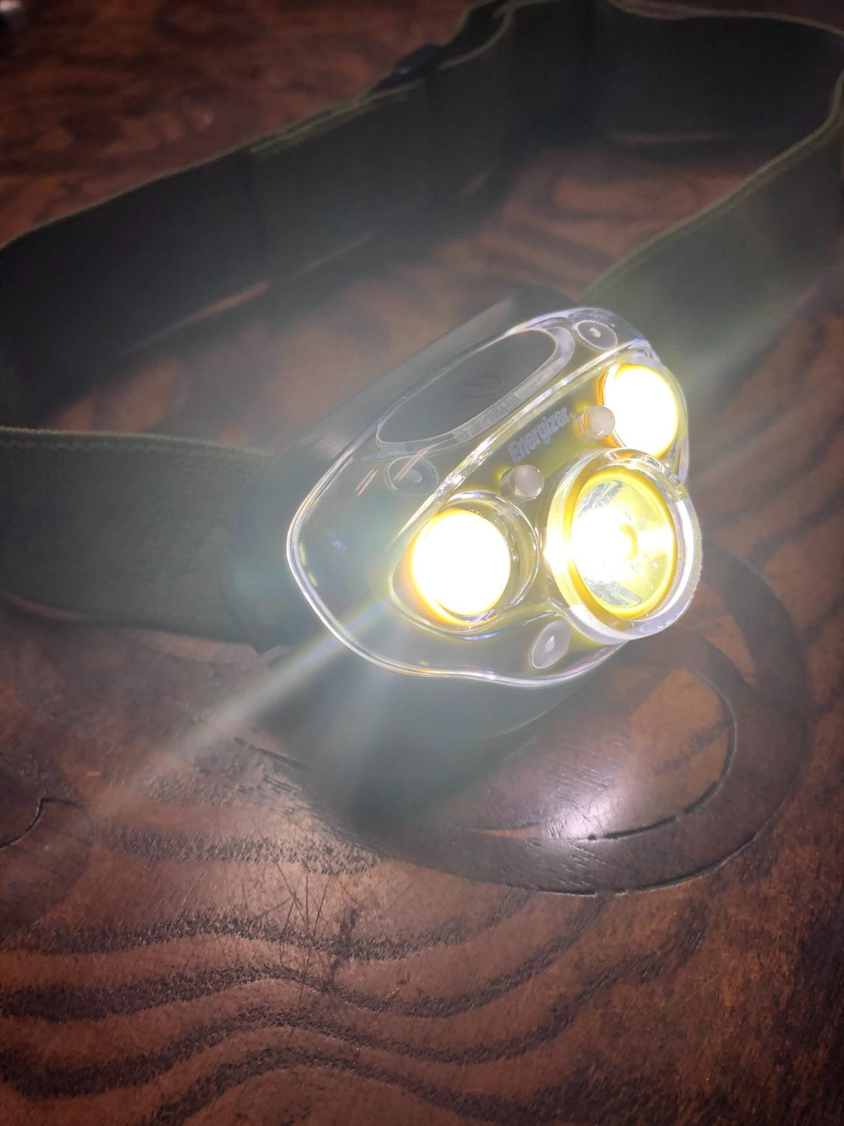 Energizer PRO-260 LED Headlamp, IPX4 Water Resistant Headlamps, High-Performance Head Light for Outdoors, Camping, Running, Storm, Survival LED Light customer photo 1