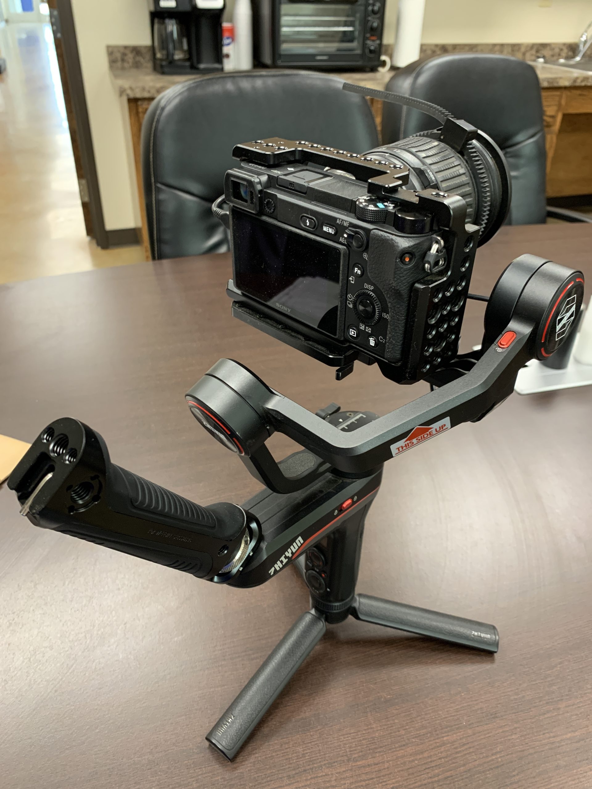 SmallRig Handle Grip Handgrip for Zhiyun-Tech WEEBILL-S Gimbal with Cold Shoe Mount Built-in Wrench, Multiple Threaded Holes - BSS2636C customer photo 1