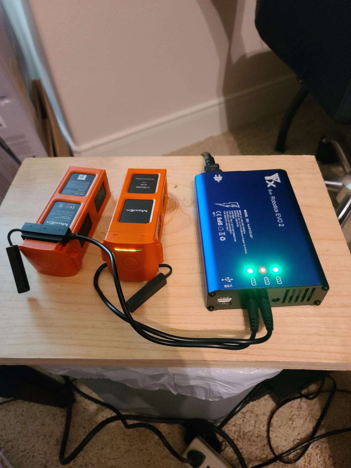 Hanatora Battery Charger for Autel Robotics EVO 2,II Pro V2 V3 Enterprise RTK,Dual Drone,Rapid Multi Parallel Charging Hub Accessories customer photo 2