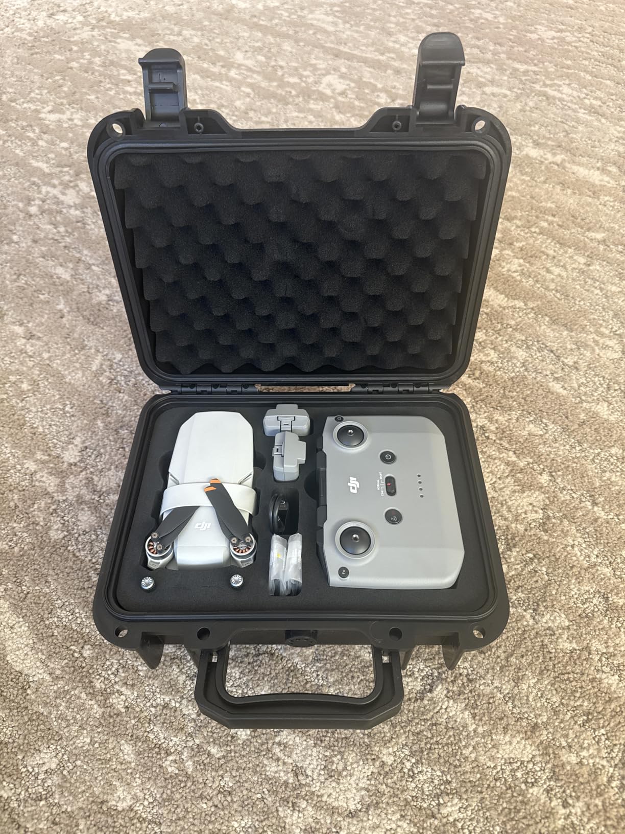 Lekufee Portable Travel Waterproof Hard Case for DJI Mini 4K/2 SE/2 and Other Accessories (CASE ONLY) customer photo 2