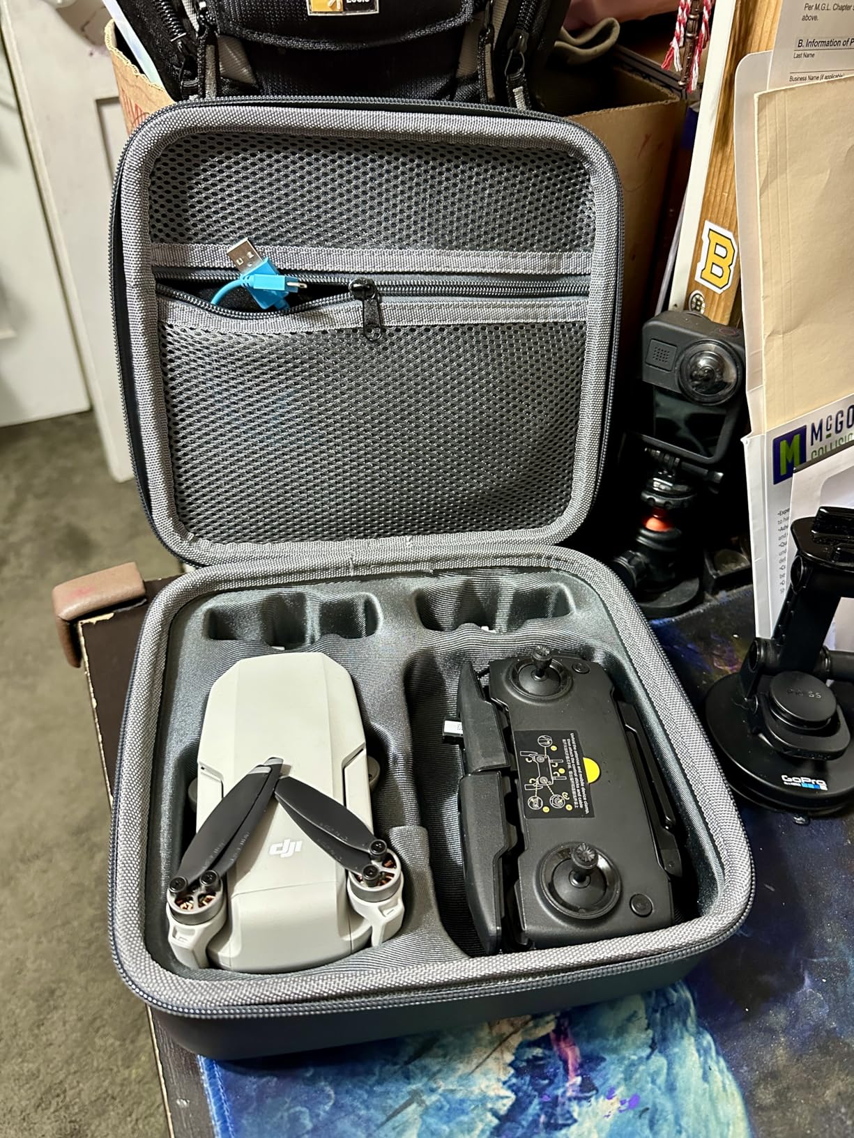 Storage Bag for DJI Mini 4K-Hard Shell Travel Carrying case Compatible with DJI Mini 4K/2/2 SE Drone and Accessories customer photo 2
