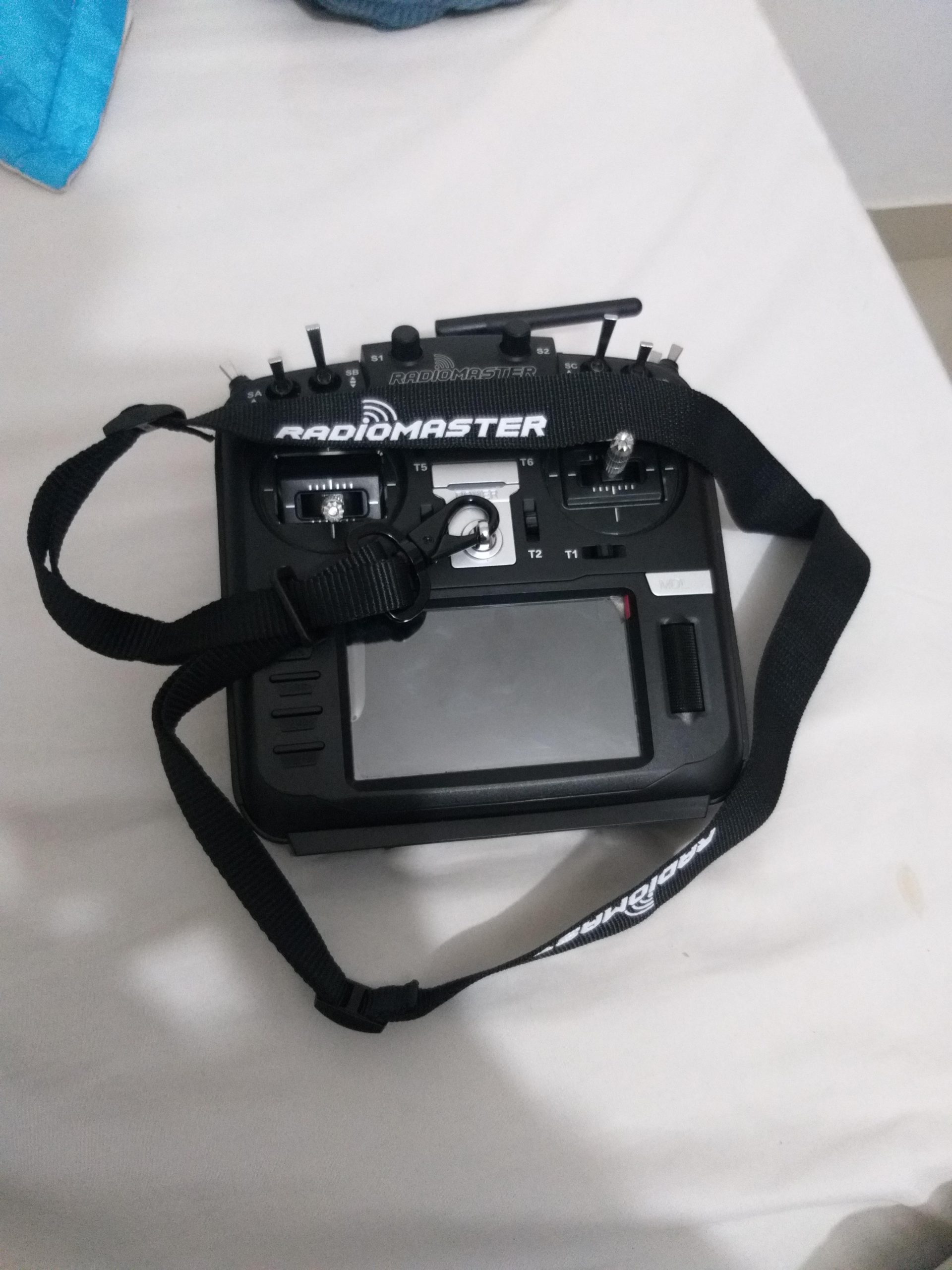 SoloGood Radiomaster RC Transmitter Lanyard Neck Strap Shoulder Belt Sling for DJI Phantom 4 Pro Radiomaster TX16S SE TX18S FrSky Taranis X9D Plus Jumper T18 Black customer photo 1
