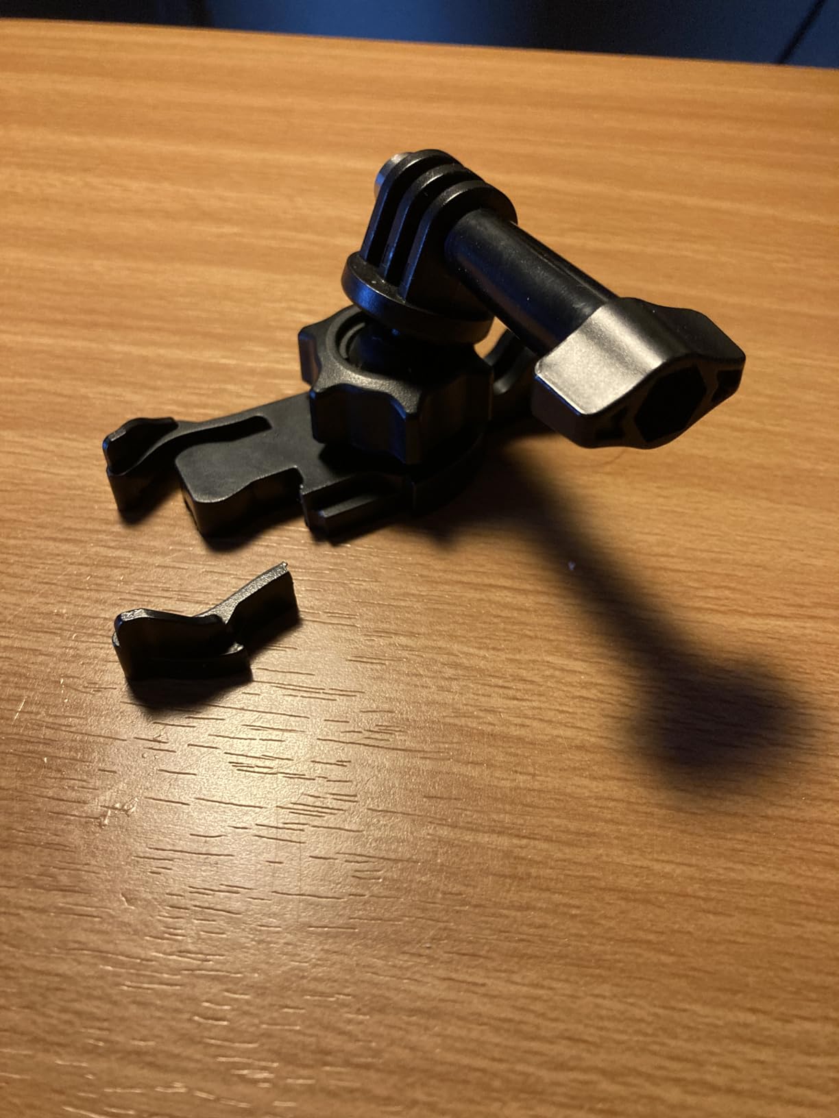 TELESIN 360° Quick-Release Backpack Strap Mount for Action Cameras | 360° quick-release adapter with adjustable shock-absorbing shoulder pad; fits GoPro, DJI Osmo, Insta360 and AKASO cameras. customer photo 1