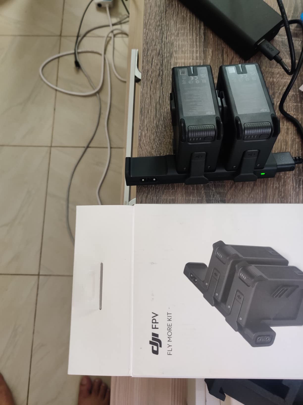 DJI FPV Fly More Kit for DJI FPV (Includes 2 Intelligent Flight Batteries and Charging Hub) customer photo 1