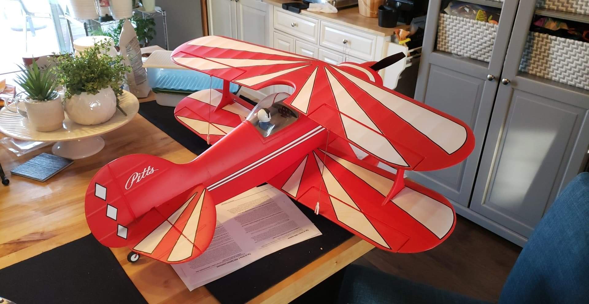 E-flite RC Airplane Pitts S-1S BNF Basic Transmitter Battery and Charger not Included with AS3X and Safe Select 850mm EFL35500 customer photo 1