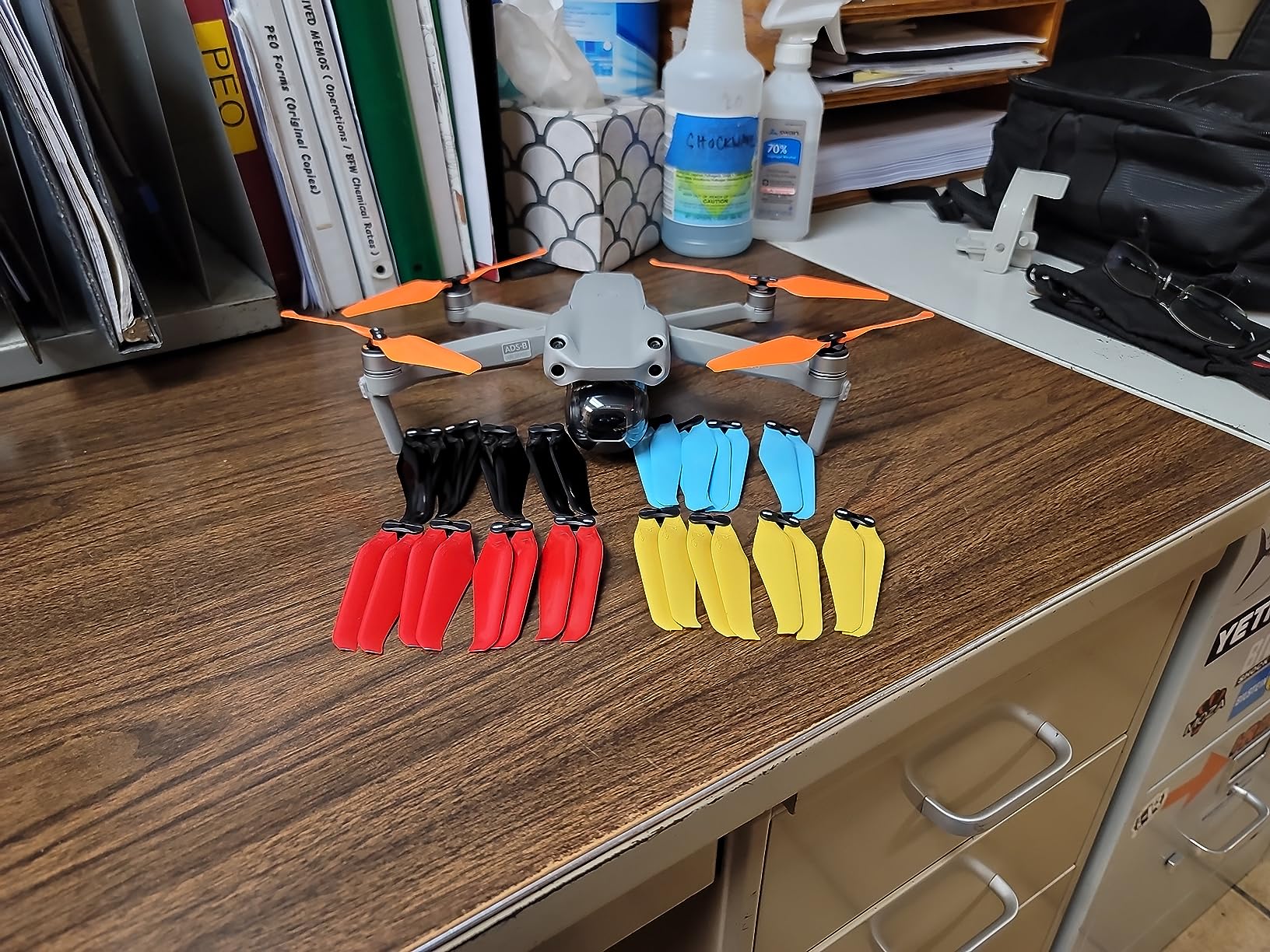 Master Airscrew Stealth Propellers for DJI Air 2S & Mavic Air 2 - Orange, 4 pcs customer photo 2