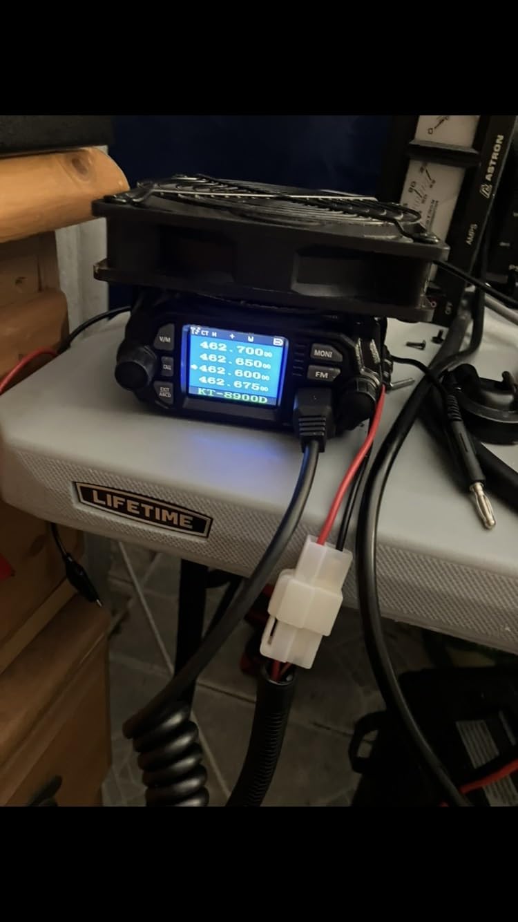 KT-8900 25W GMRS Mobile Radio & Base Station, Long Range Two-Way Radio with NOAA Weather Scan & Alert, Integrated Control Mic for Off-Road, Self Driving, Camping, Car Vehicle Mounted customer photo 1