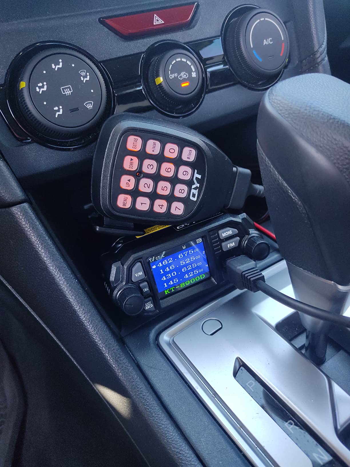 KT-8900 25W GMRS Mobile Radio & Base Station, Long Range Two-Way Radio with NOAA Weather Scan & Alert, Integrated Control Mic for Off-Road, Self Driving, Camping, Car Vehicle Mounted customer photo 2