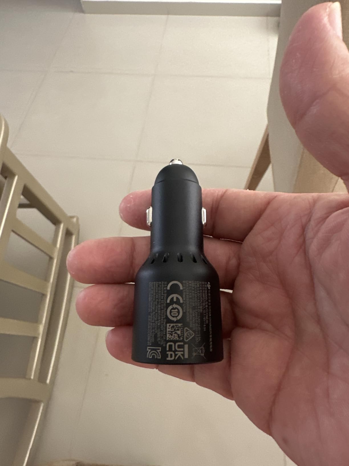 DJI 65W Car Charger customer photo 1