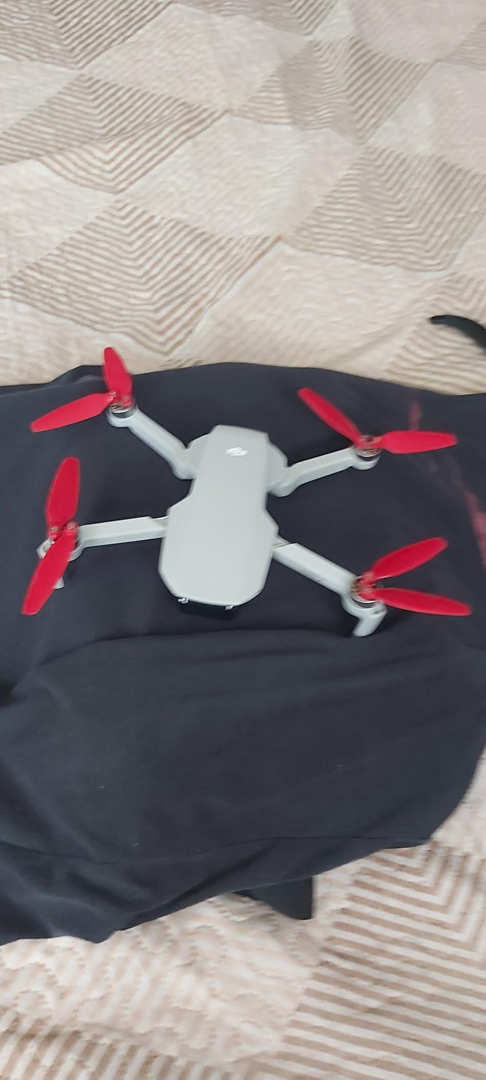 Master Airscrew Stealth Propellers for DJI Mini 2, Mini 2 SE, Mini SE & Mini 4K - Red, 4 propellers in set customer photo 1