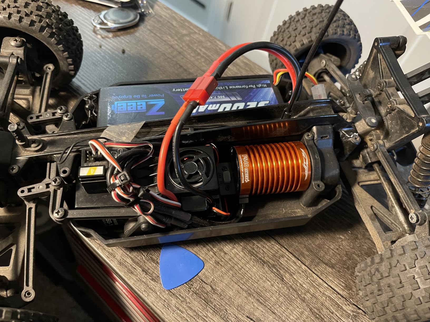 1:10 F540 4370KV Brushless Motor and 60A ESC with Program Card Set | RC Motor & ESC Combo Set customer photo 2