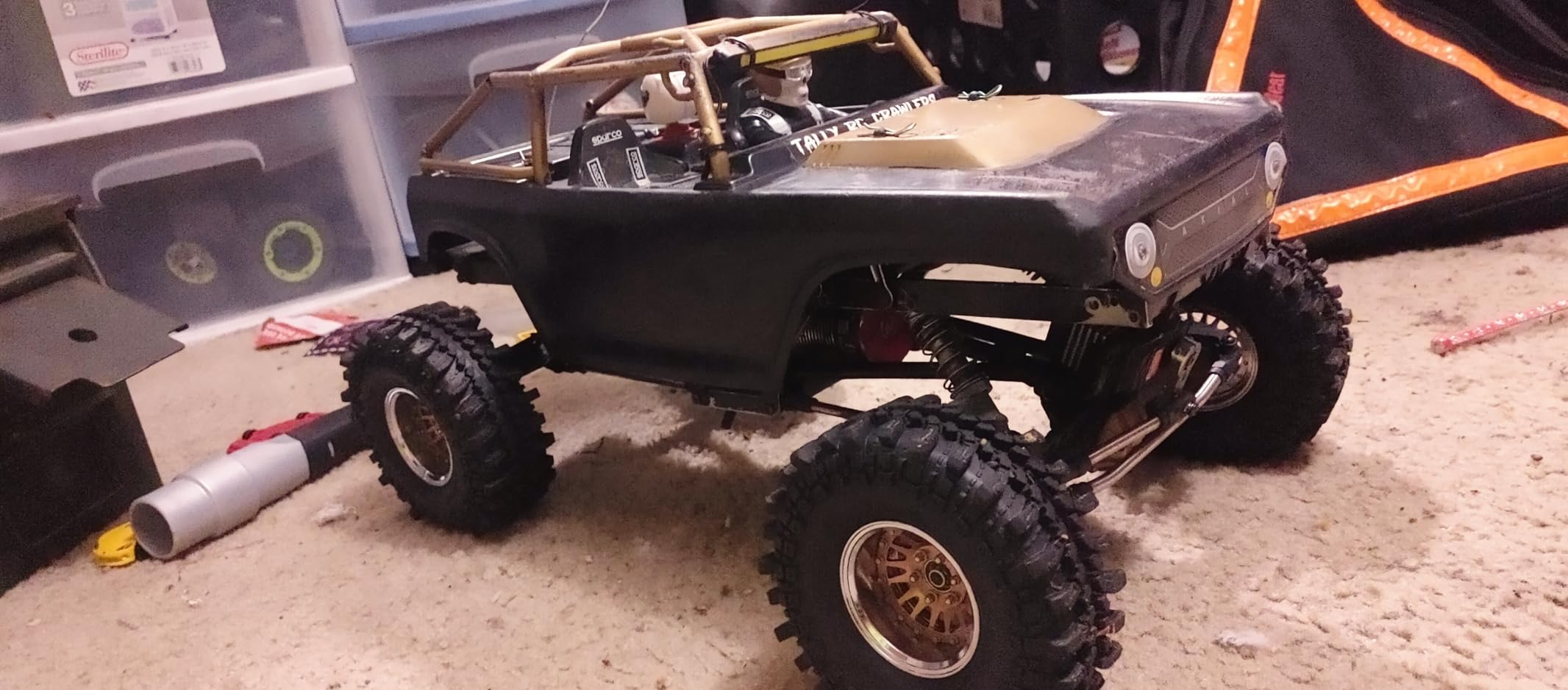 4pcs RC 1.9 Mud-Terrain Tires Height 121mm/4.75inch Tyres For 1/10 Crawler FCX10 Traxxas TRX4 Axial SCX10 Pro SCX10 UTB18 Redcat Gen8 customer photo 1