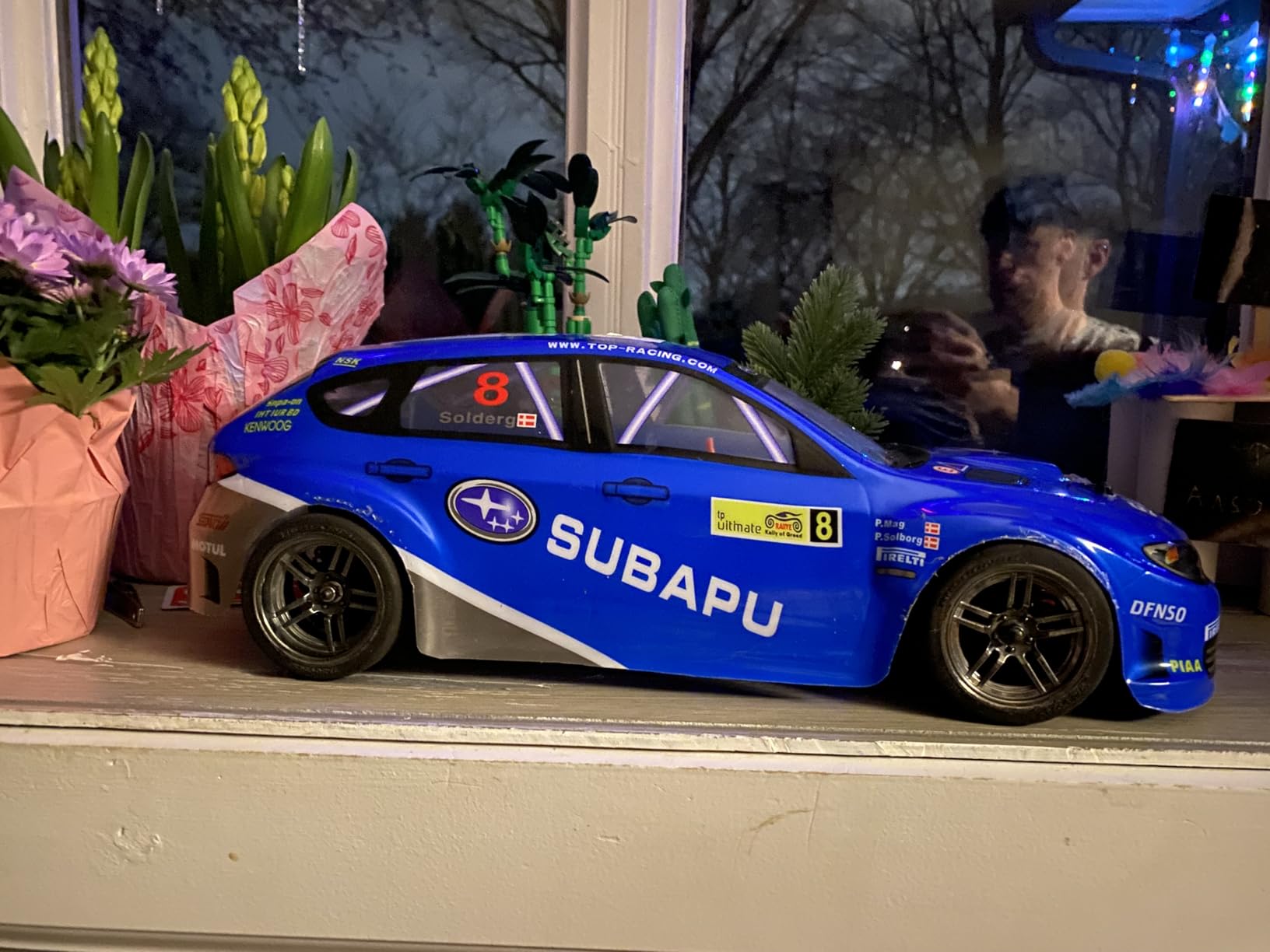 Manrock 1/10 Scale RC Painted Drift Racing Touring Onroad Car Body Shell Sti X Blue customer photo 1