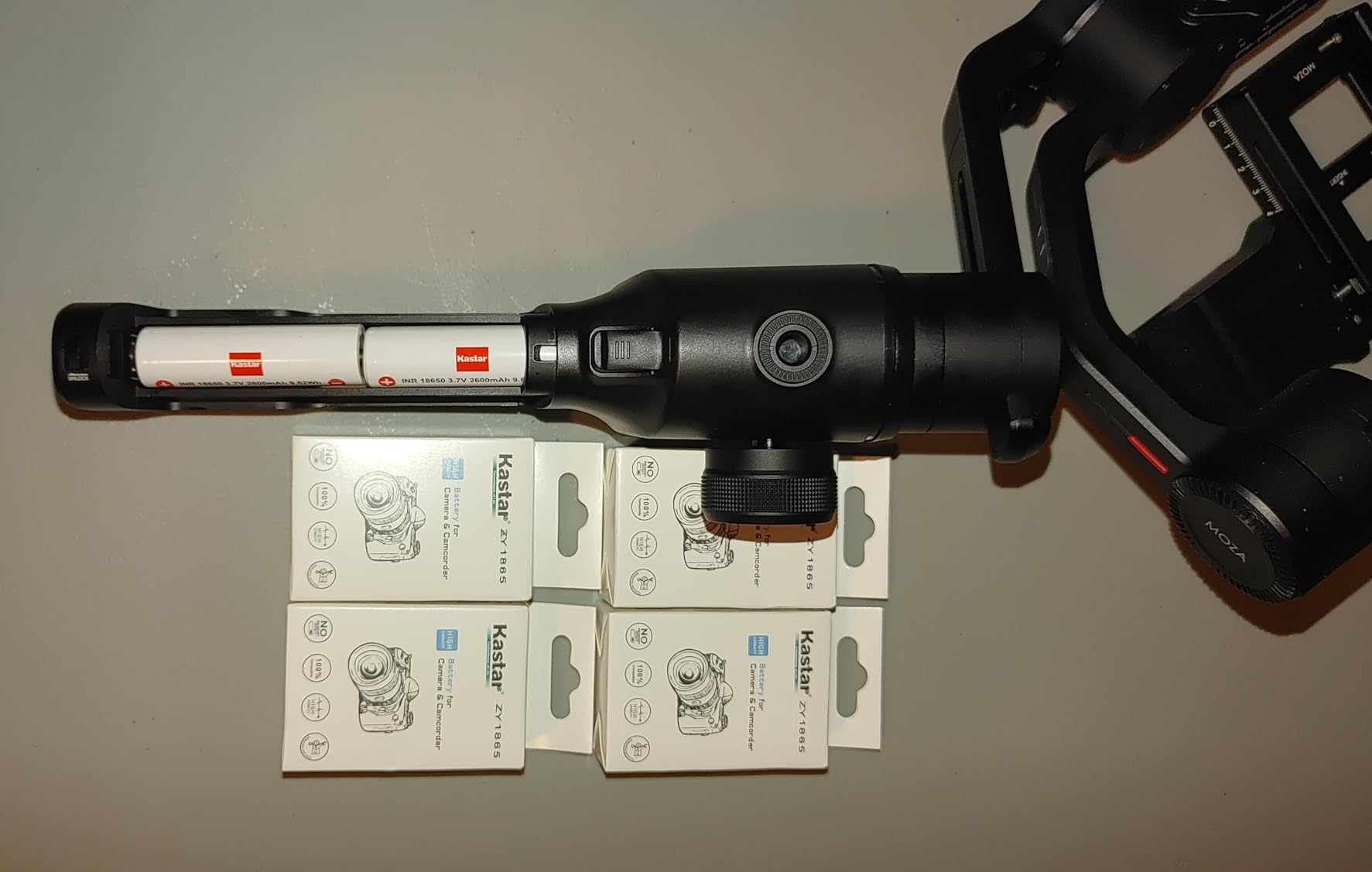 Kastar 4-Pack Replacement for Zhiyun Handheld Gimbal Stabilizer Crane V1 / Crane 2 / Crane 2S / Crane 3S / Crane 3S Pro / Crane 3SE / Crane 3 LAB / WEEBILL-S / WEEBILL LAB / WEEBILL 3 customer photo 1