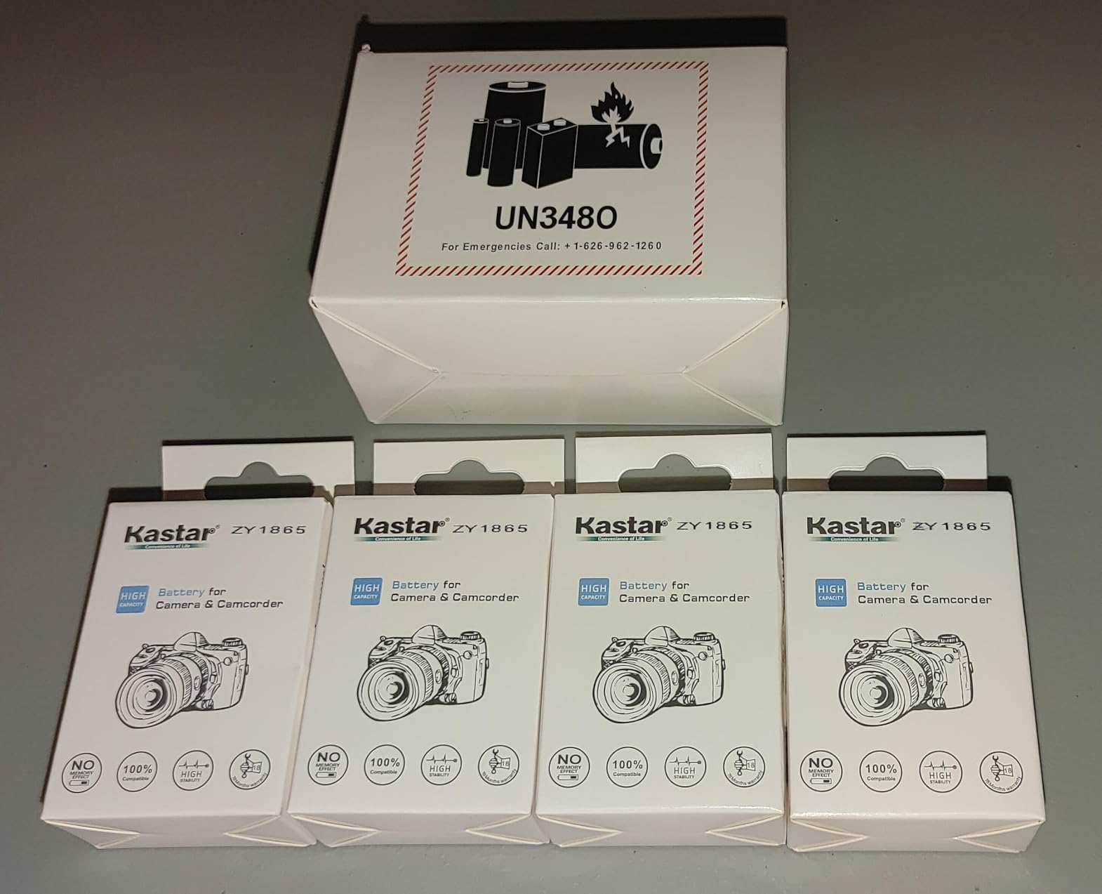 Kastar 4-Pack Replacement for Zhiyun Handheld Gimbal Stabilizer Crane V1 / Crane 2 / Crane 2S / Crane 3S / Crane 3S Pro / Crane 3SE / Crane 3 LAB / WEEBILL-S / WEEBILL LAB / WEEBILL 3 customer photo 2