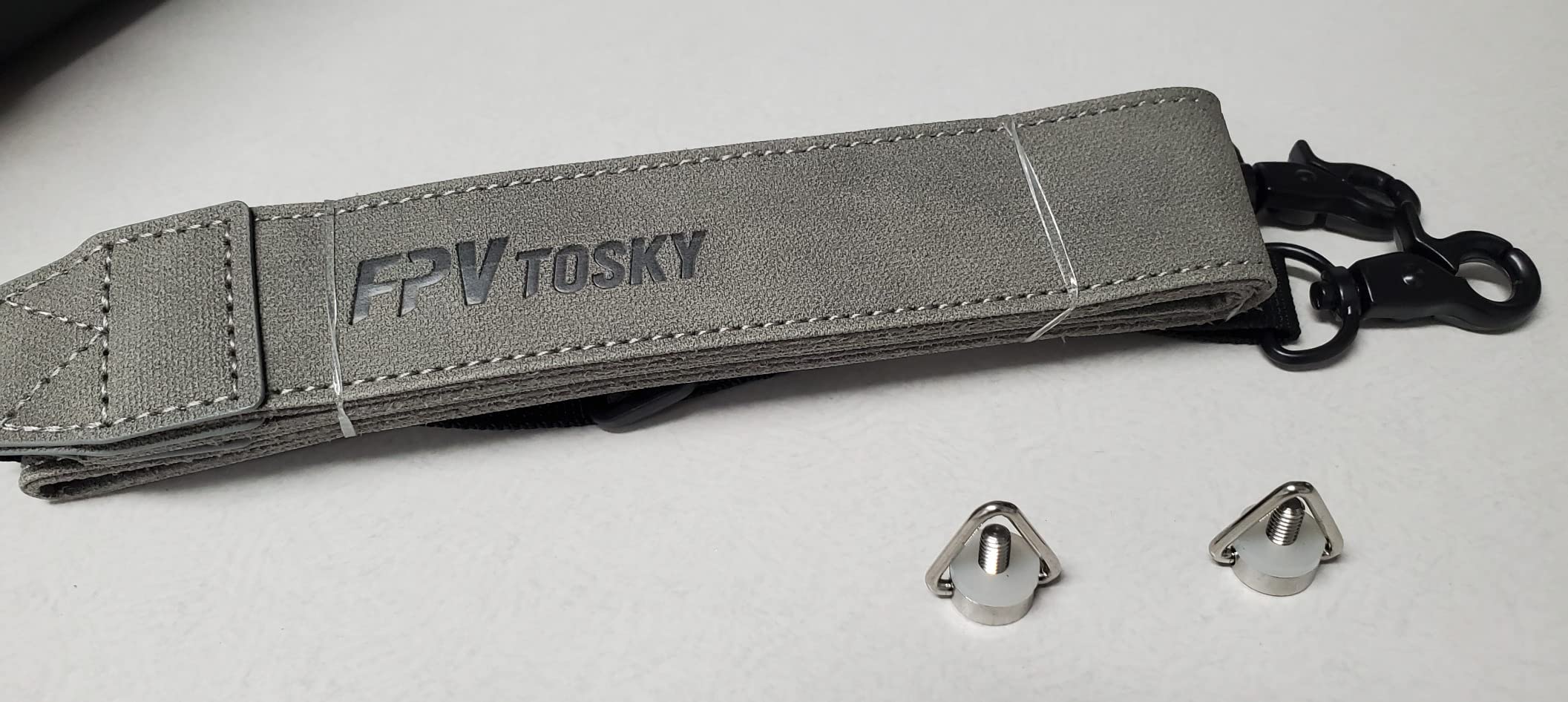 FPVtosky Neck Lanyard with Joystick for DJI RC/RC 2, Compatible with DJI Lito X1/Mini 5/4 Pro/3 /Avata 360/Air 3S Remote Controller Accessories, PU Leather Shoulder Strap and 1 Pair of Rocker customer photo 2