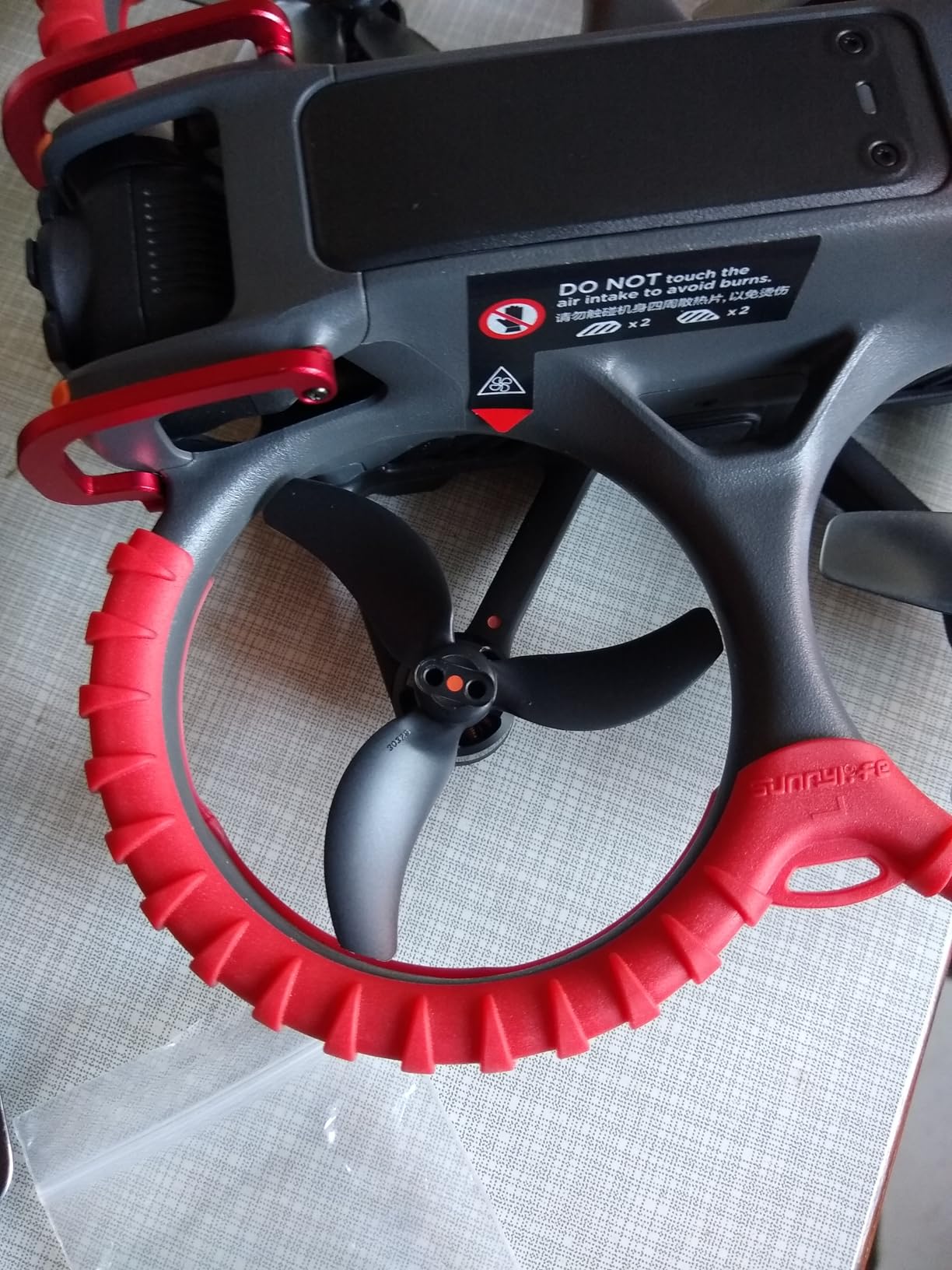 Master Airscrew 3-Blade Upgrade Propellers for DJI Avata - Orange, 4 pcs customer photo 1