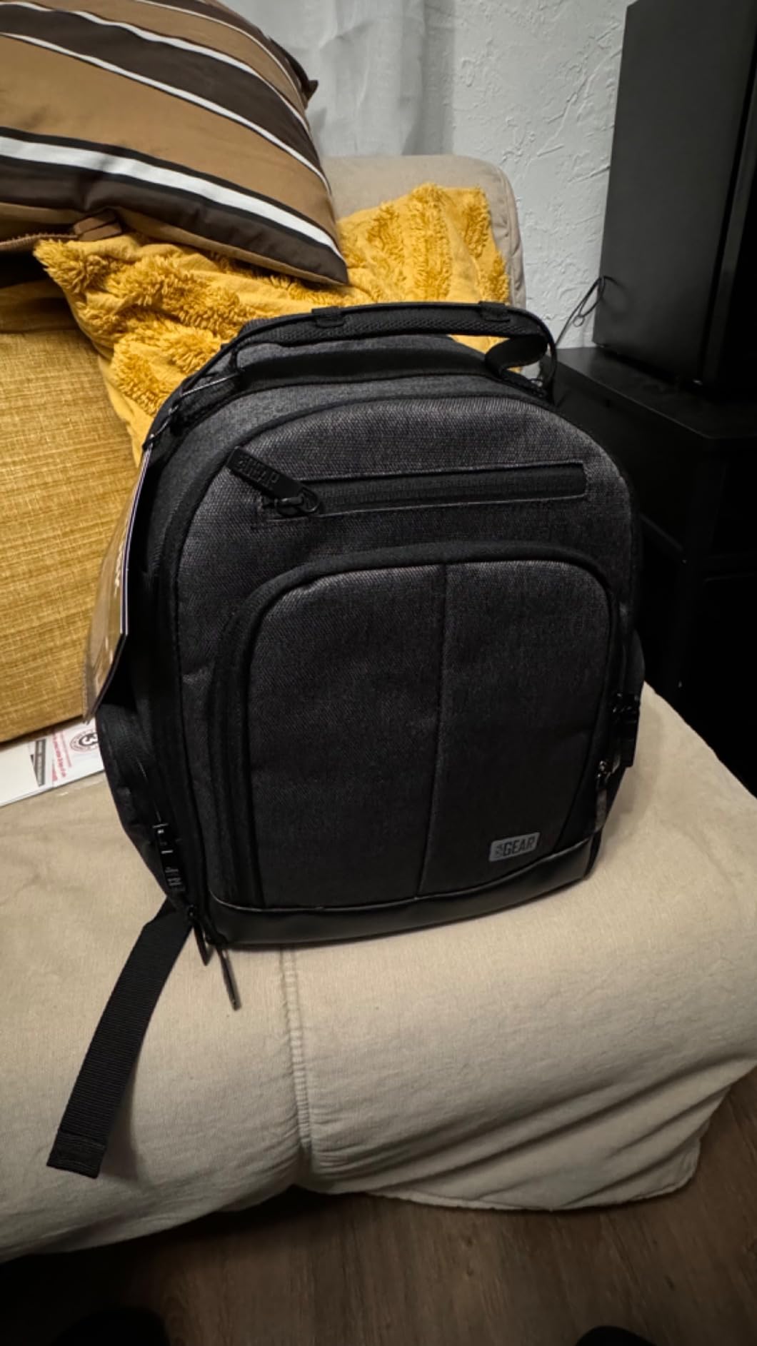 Compact Drone Backpack - RC Quadcopter Drone Case Fits DJI Mini 4K, DJI Mini 3, AVIALOGIC, Controller & more Compact Quadcopters - Customizable Interior, Weather Resistant Exterior (Black) customer photo 2