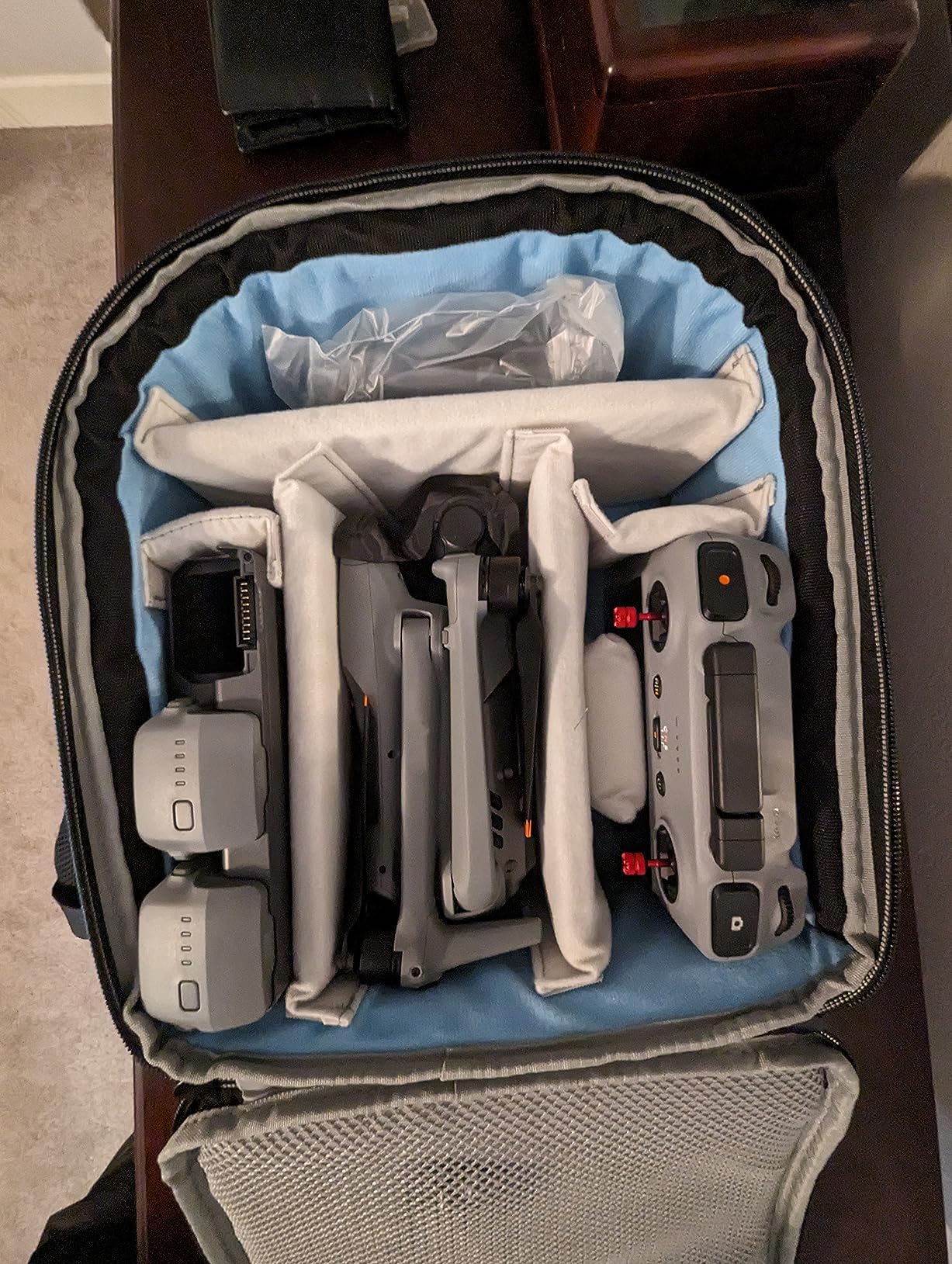 Lykus M1 Travel Backpack Case for Mini 4 Pro/3 Pro/4K,DJI Air 3S,Mavic 3 Classic,with RC-N1/RC-N2 Remote Controller customer photo 2