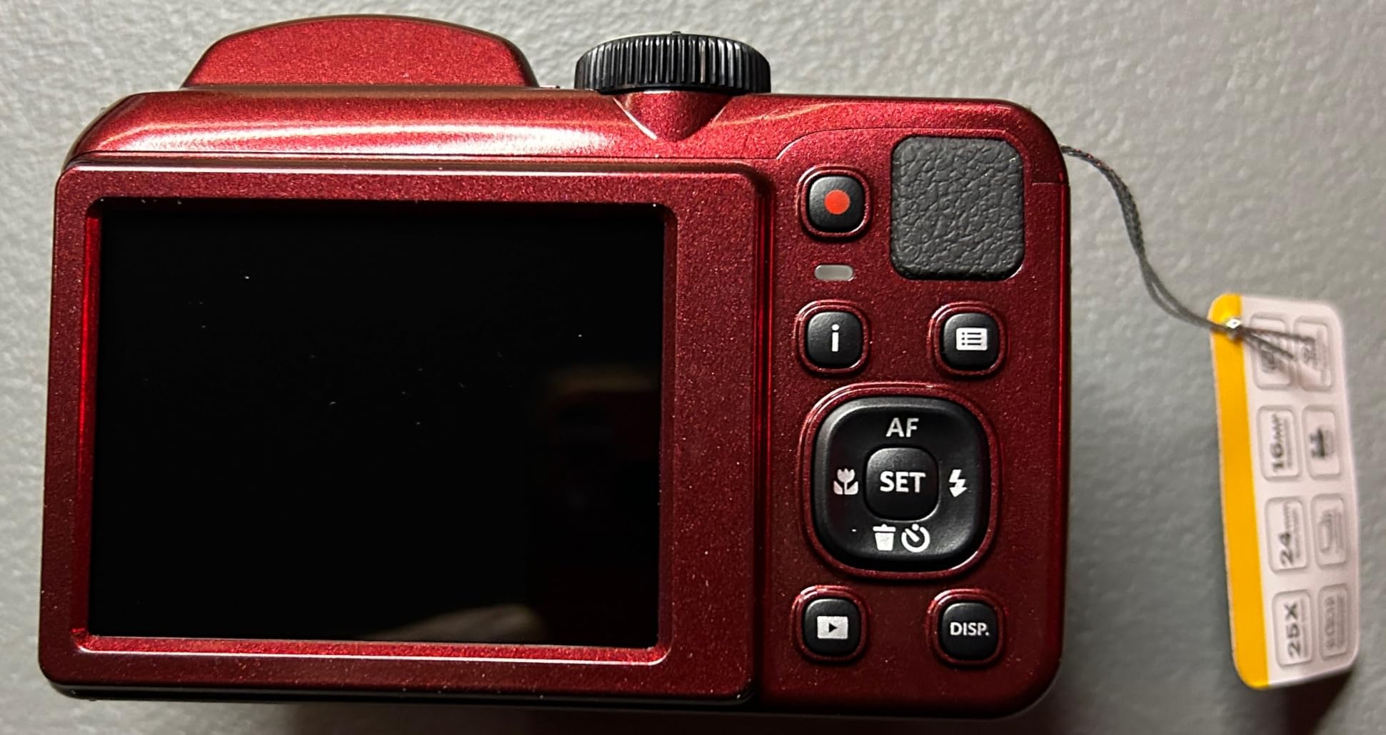 KODAK PIXPRO AZ255 16MP Digital Camera, 25x Optical Zoom, AA, OIS, Black | 16MP Sensor, 24mm Wide-Angle, OIS, 1080p/30fps, 3