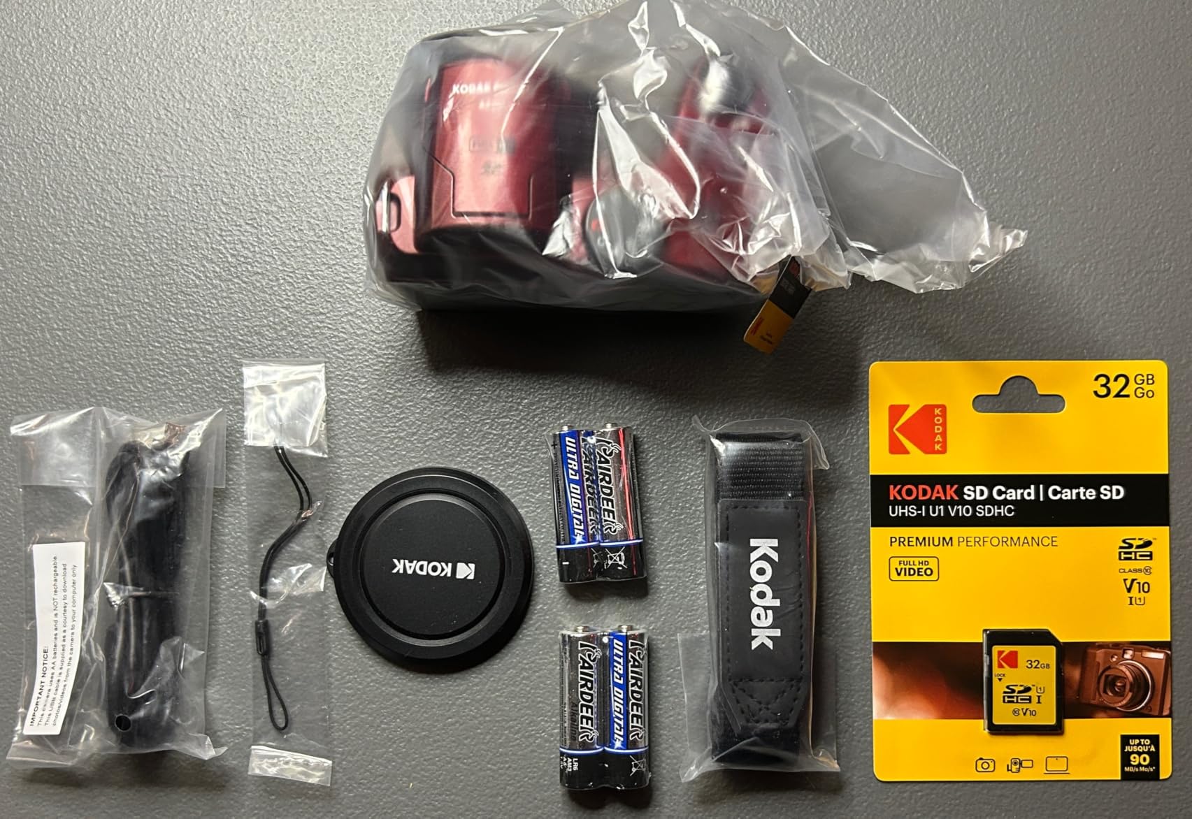 KODAK PIXPRO AZ255 16MP Digital Camera, 25x Optical Zoom, AA, OIS, Black | 16MP Sensor, 24mm Wide-Angle, OIS, 1080p/30fps, 3