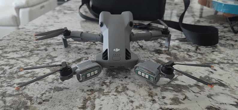 SYMIK Drone Strobe Lights (3 Pack), Meets FAA Anti-Collision Req for Night Flying, 3 Color in 1 Light, for DJI Mini 3/4/5 Pro, Mini 4K, Mavic 4/3/Pro/Classic, Air 3S/3/2s, Avata 2 customer photo 1