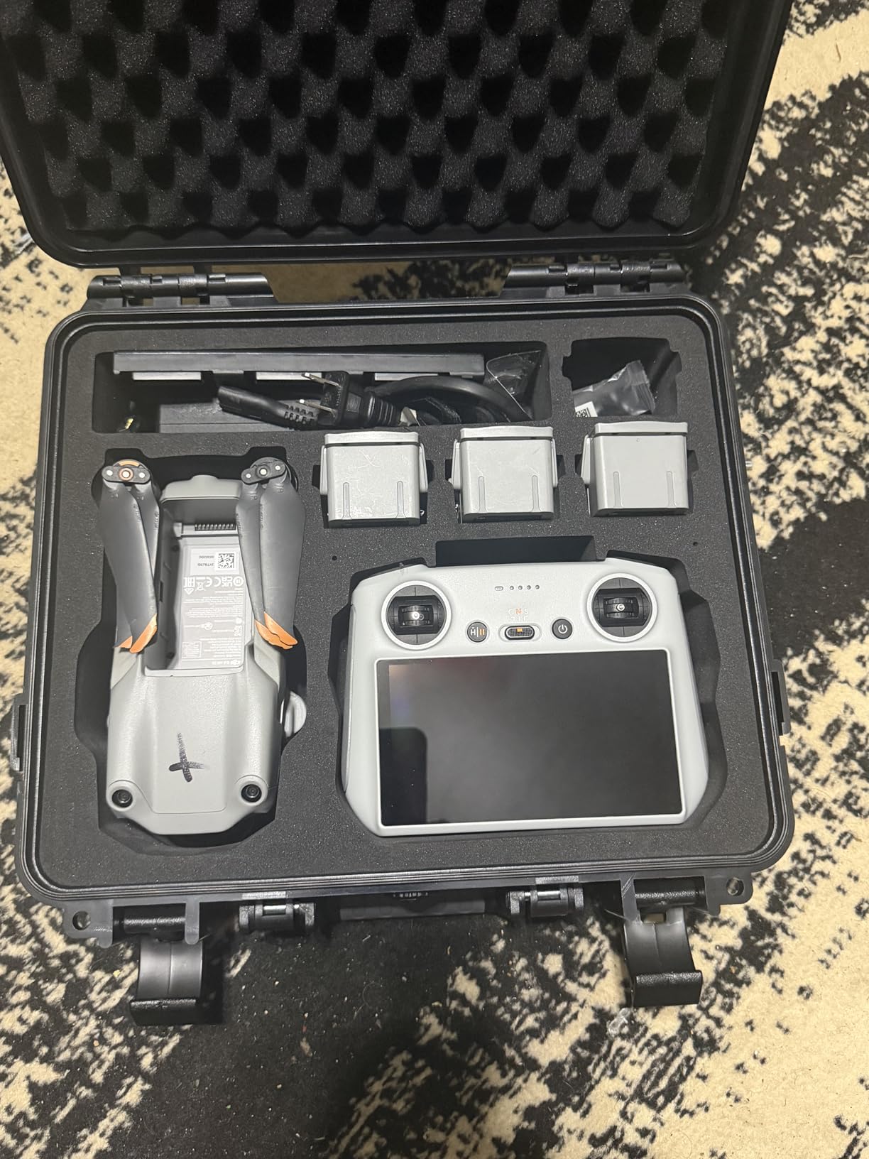 Waterproof Hard Case Compatible with DJI Air 2S / 2, Fly More Combo, DJI RC 2, RC N3/N2/N1, and Accessories (Case Only) customer photo 1