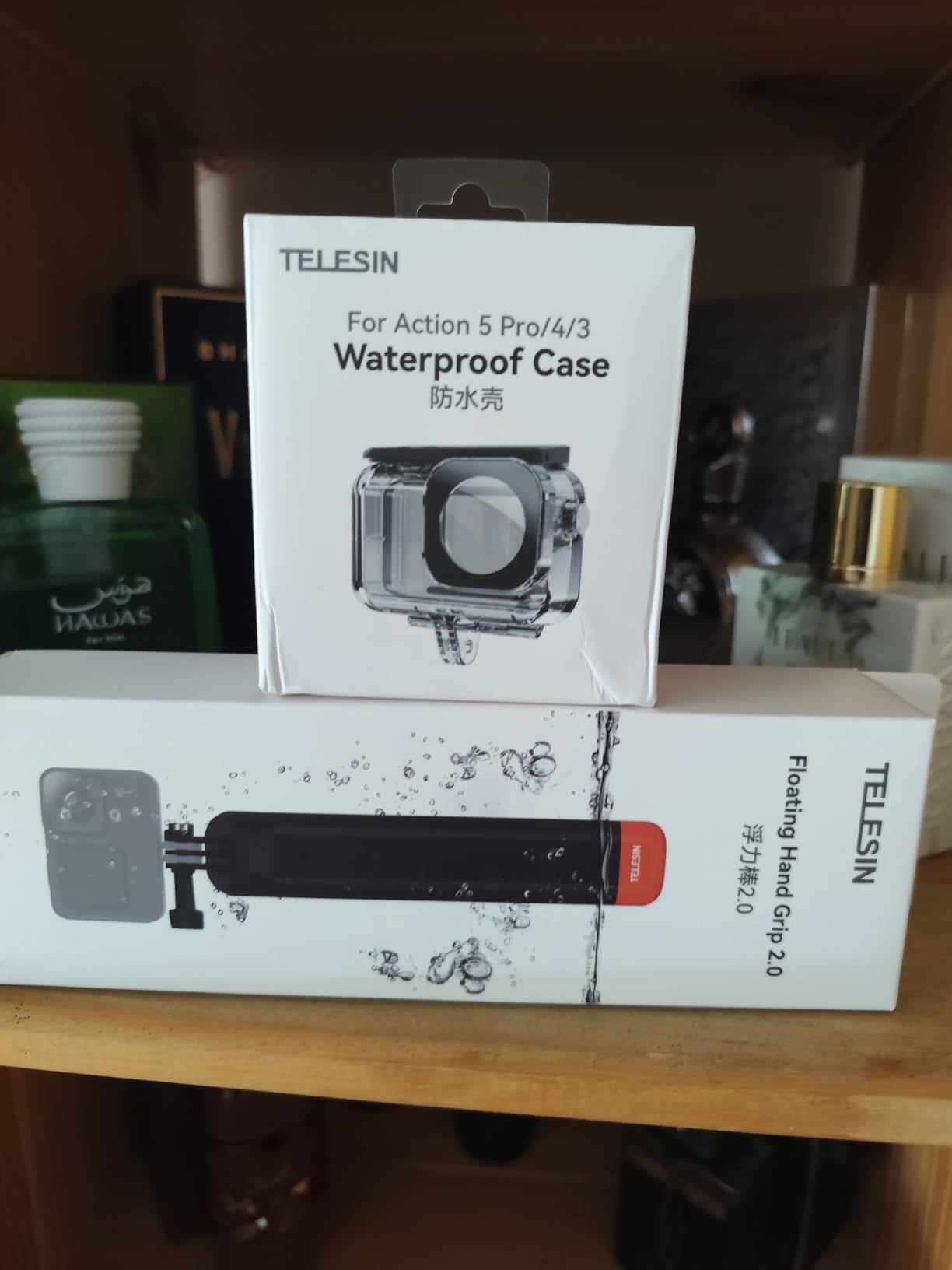 Waterproof Case for DJI Action 5 Pro Action 4/3 Camera, Anti-Fog Underwater Housing Shell Cage Supports 60M/196FT Deep Diving customer photo 1