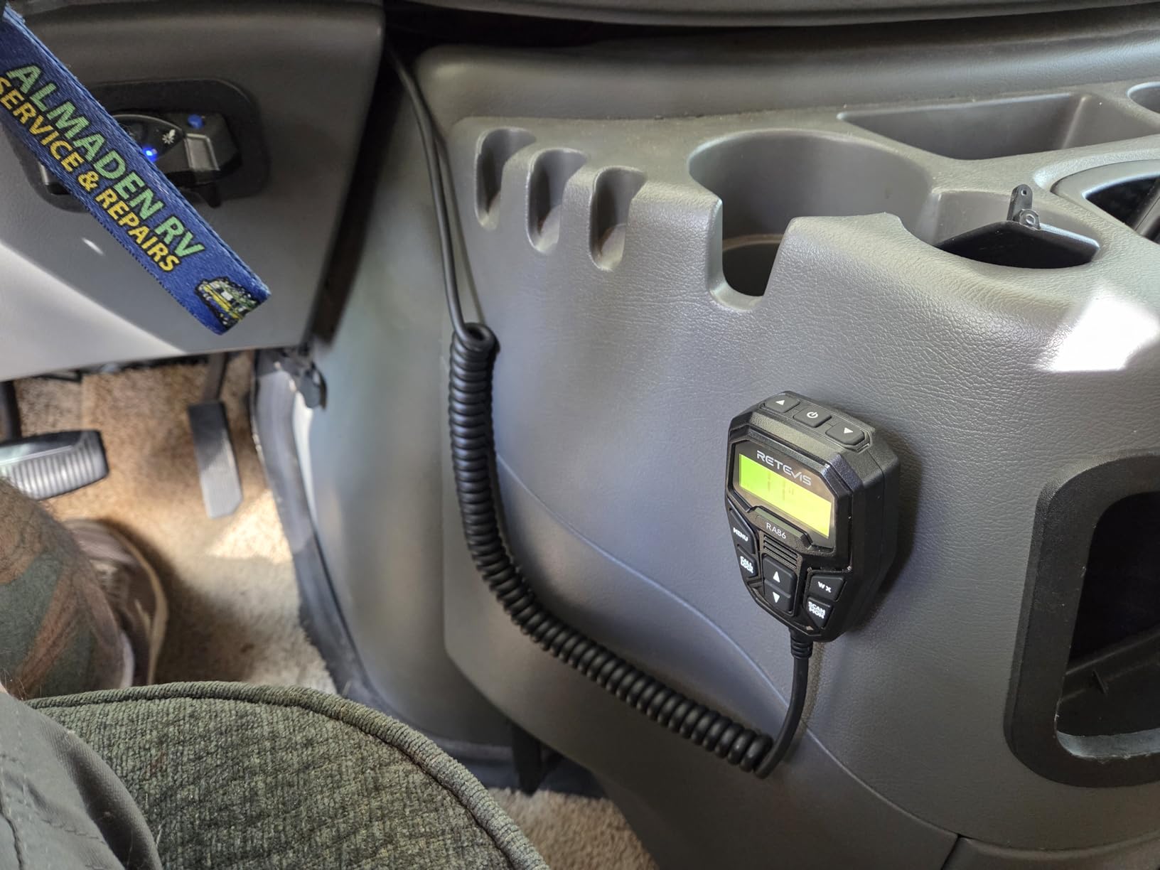 Retevis RA86 GMRS Mobile Radio, GMRS Radio with Gain Antenna | Update Chirp, Cigarette Lighter Plug, NOAA, Dual Speakers, Repeater Channels, Long Range Two Way Radio for Offroad, Truck, RV customer photo 1