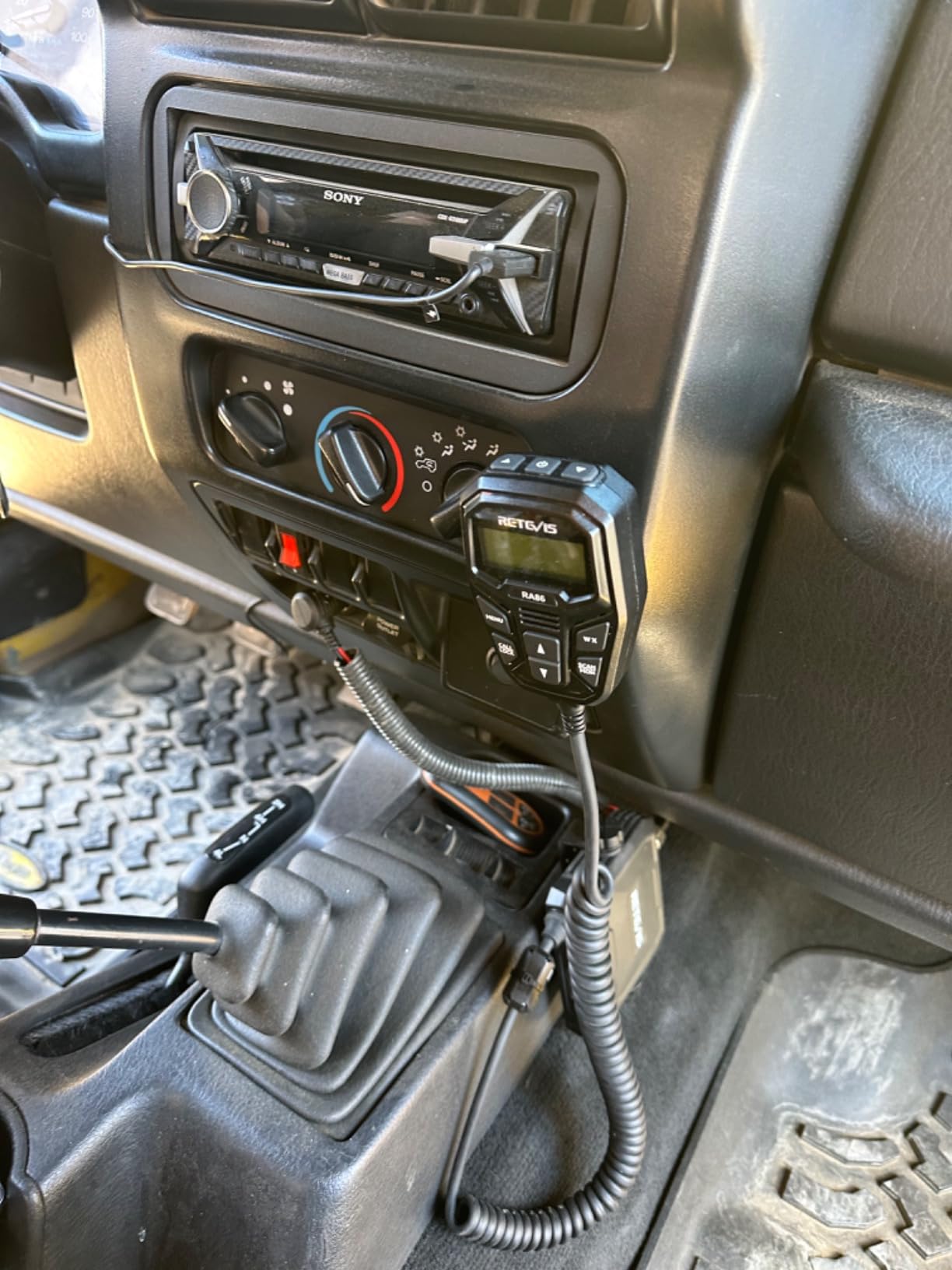 Retevis RA86 GMRS Mobile Radio, GMRS Radio with Gain Antenna | Update Chirp, Cigarette Lighter Plug, NOAA, Dual Speakers, Repeater Channels, Long Range Two Way Radio for Offroad, Truck, RV customer photo 2