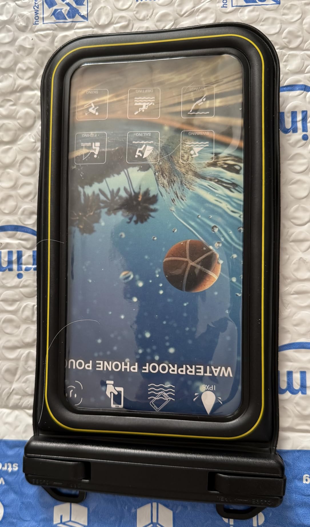 IP68 Waterproof Phone Pouch Floating, Up to 6.7