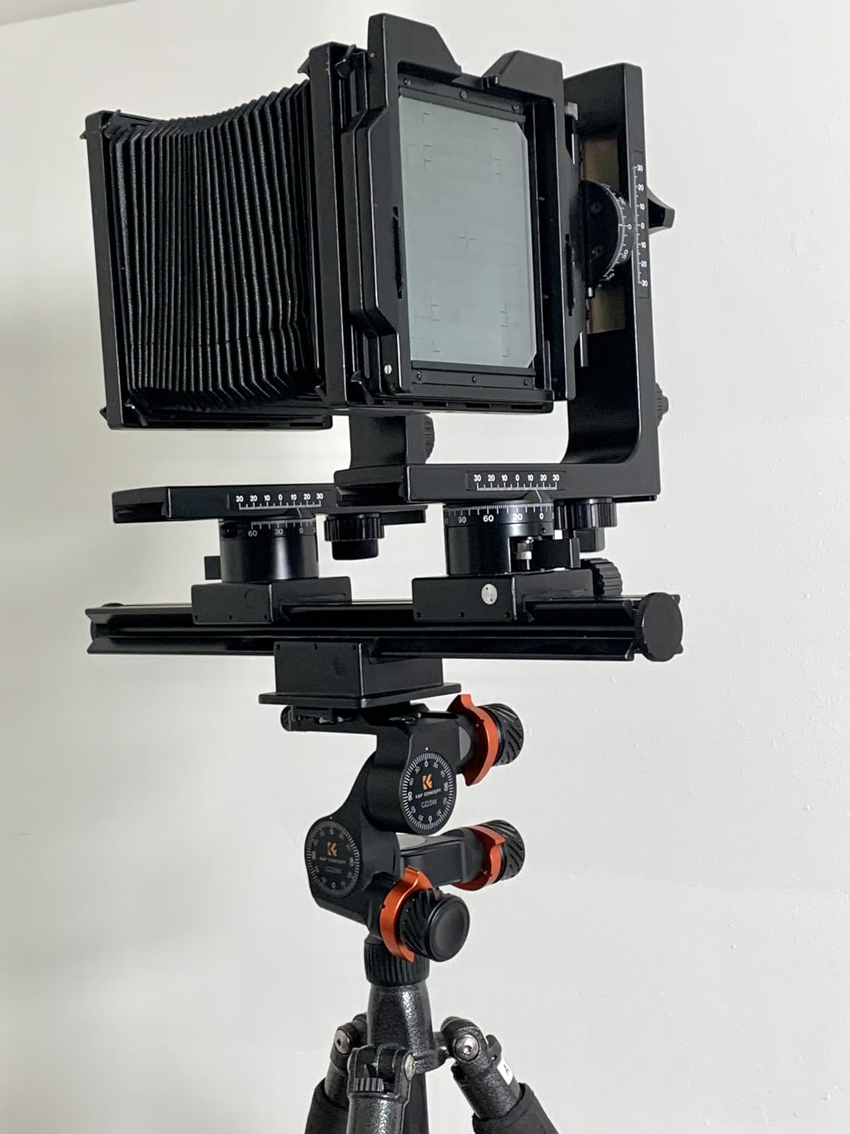 K&F CONCEPT 3-Way Geared Tripod Head | Millimeter Micro-Adjustment, Full CNC Aluminum Alloy, Maximum Load Capacity 13.2lbs/6kg for Star Shooting.GD3W customer photo 1
