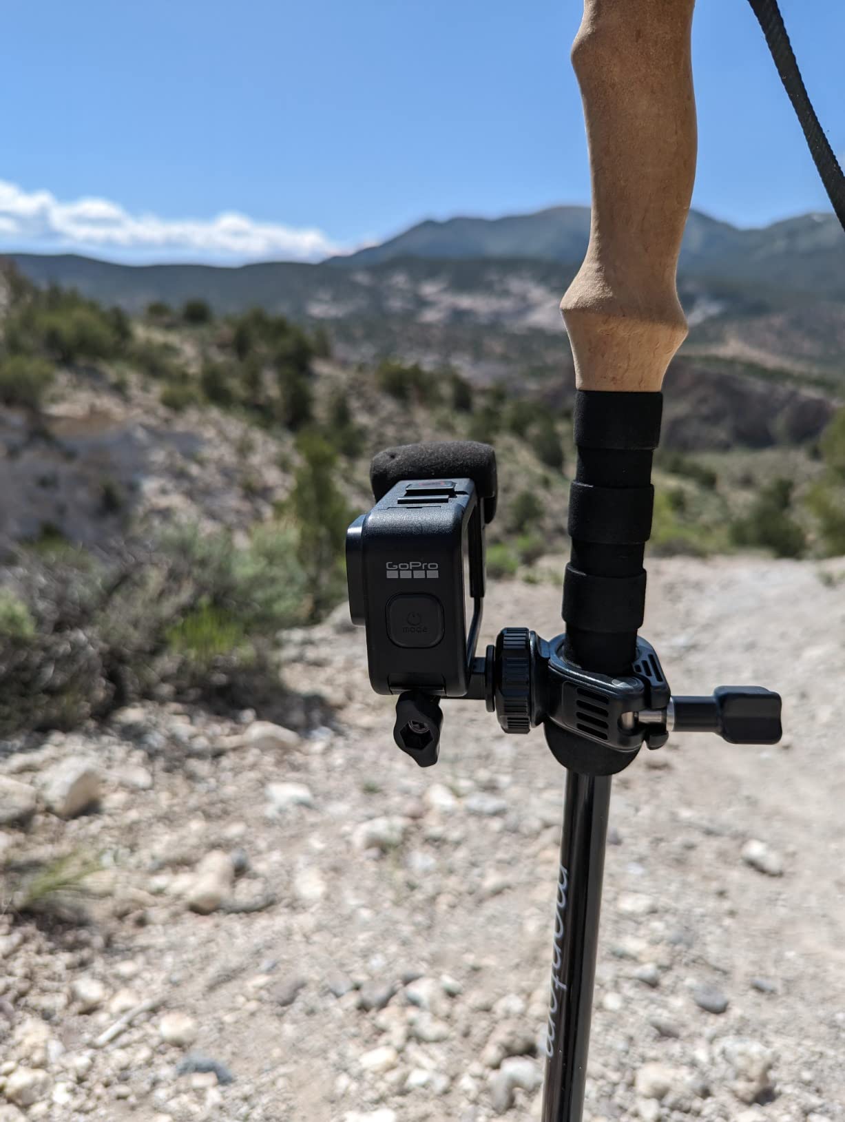 Handlebar Bike Pole Mount Motorcycle Clamp Mount Compatible with GoPro Hero 13 12 11 10 9 8 7 6 5 Session DJI Action Cameras - 360 Degree Rotation customer photo 2