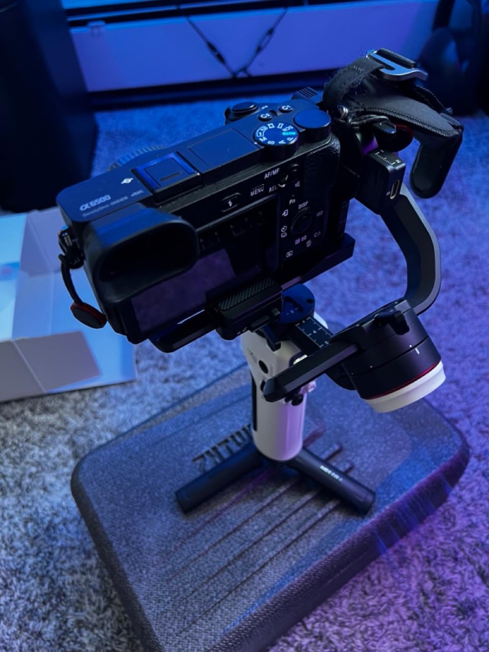 Zhiyun Crane M3S Handheld Gimbal 3-Axis Stabilizer All in One Design for Mirrorless Cameras Like Sony, Canon, Smartphone Like iPhone, Samsung, Action Cameras Like Gopro (Crane M3 Upgrade Version in 2023) customer photo 1