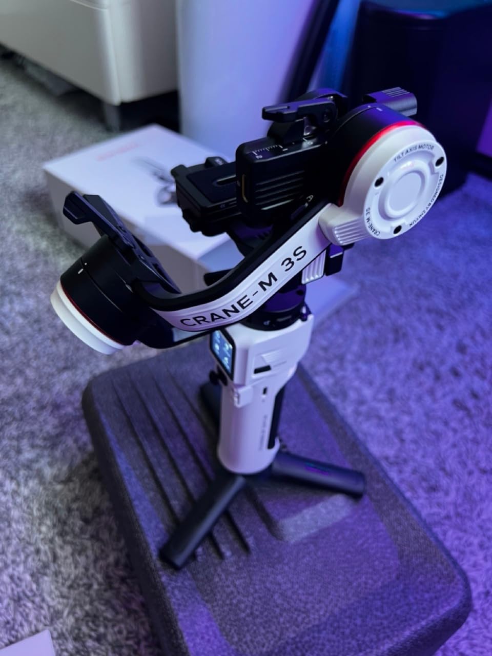 Zhiyun Crane M3S Handheld Gimbal 3-Axis Stabilizer All in One Design for Mirrorless Cameras Like Sony, Canon, Smartphone Like iPhone, Samsung, Action Cameras Like Gopro (Crane M3 Upgrade Version in 2023) customer photo 2