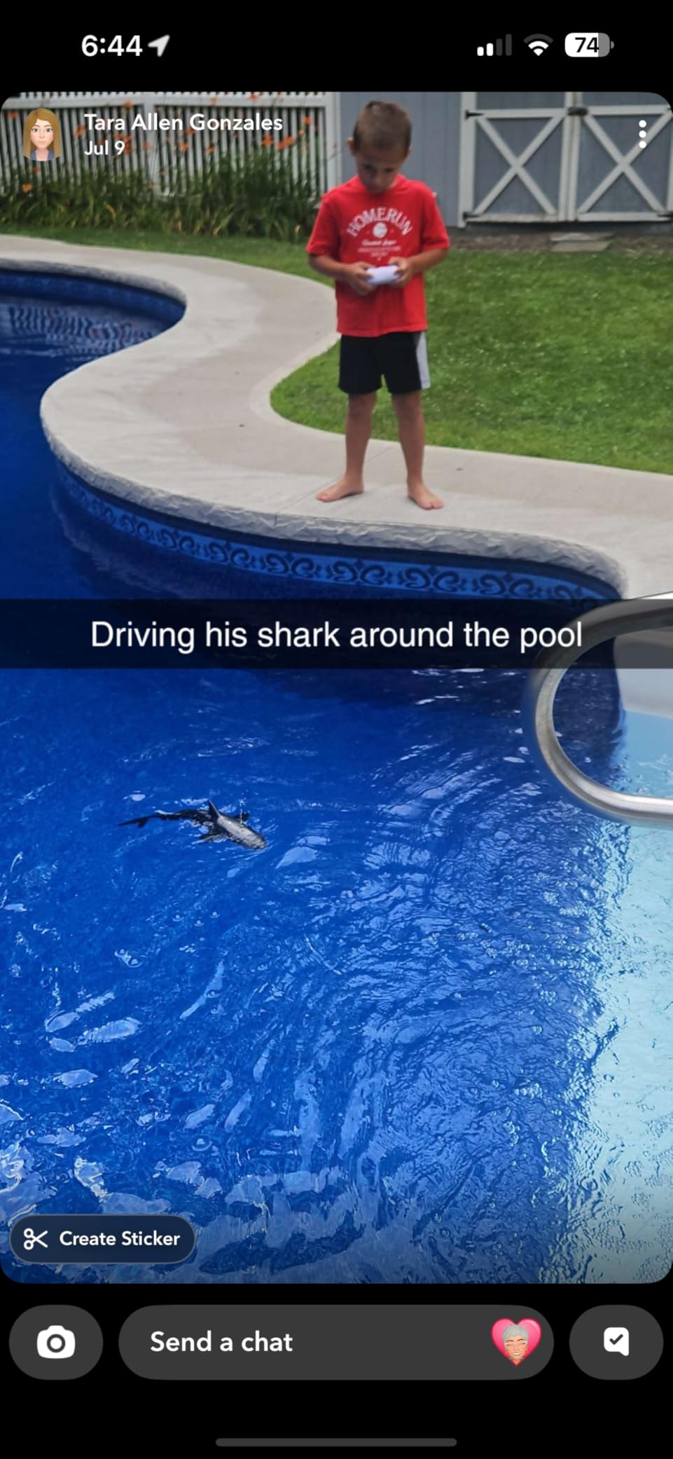 Bennol 2.4Ghz Remote Control Shark Toys for Boys Kids, 1:18 Scale High Simulation Shark for Pool, Electric RC Sharks Fish Toys with Light & Spray Water Function for 6 7 8 9 Year olds Kid Boys customer photo 2