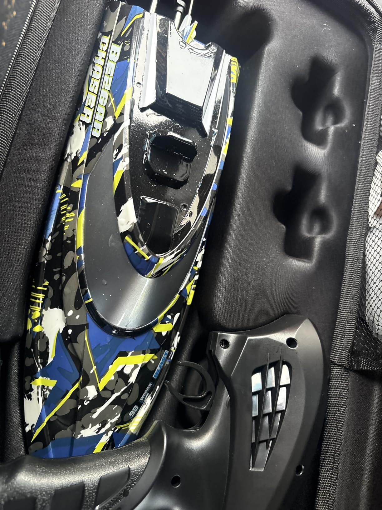 BEZGAR TX123 Remote Control Boats - Fast Speed RC Boat 32+ KPH with A Portable Suitcase for Lakes & Pools & Salt Water customer photo 2